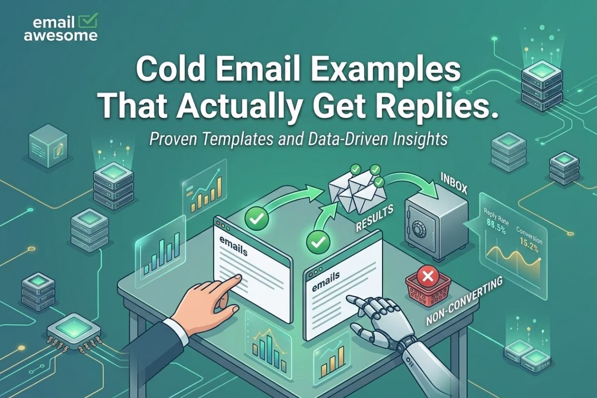 Cold Email Examples That Actually Get Replies: A B2B Framework for 2026