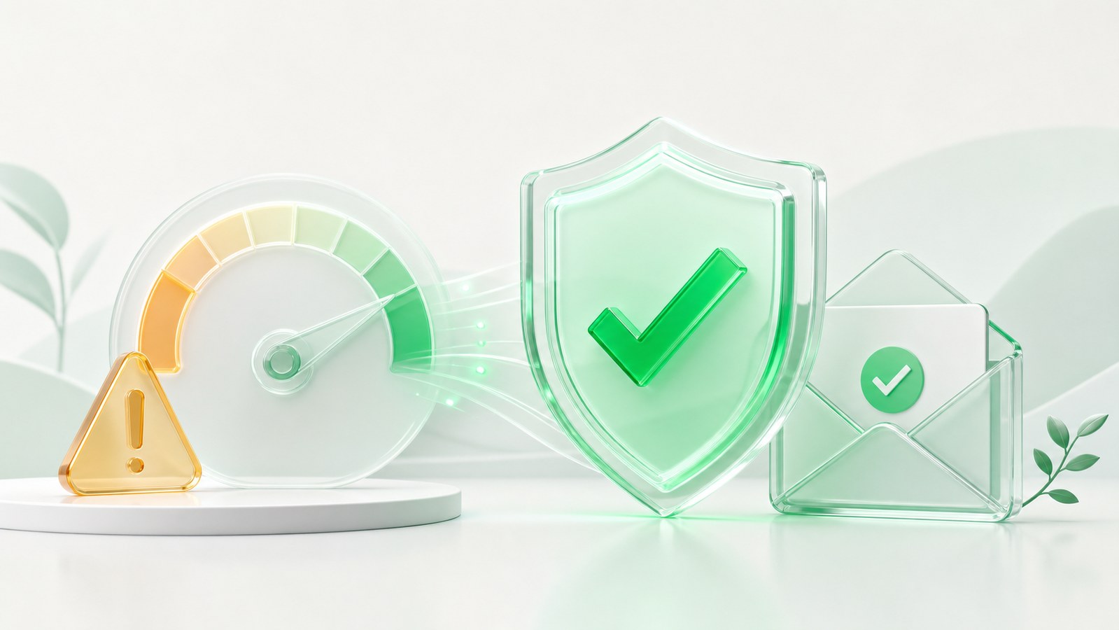 Email sender reputation recovering from warning status to trusted delivery