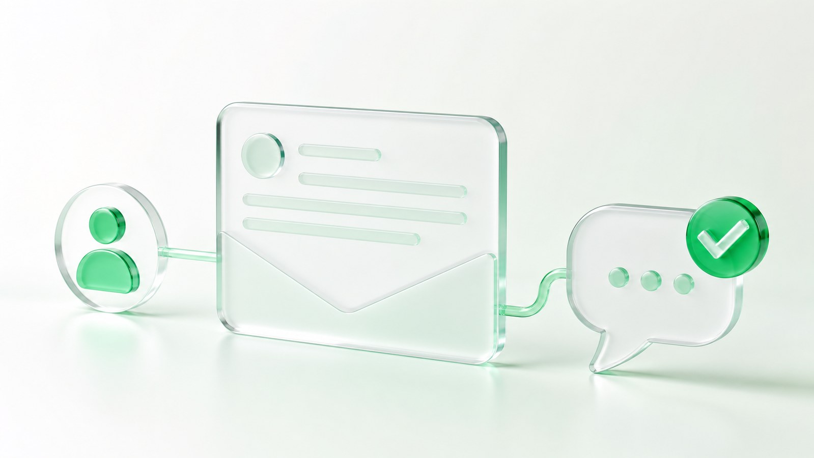 Personalized B2B cold email progressing toward a verified reply