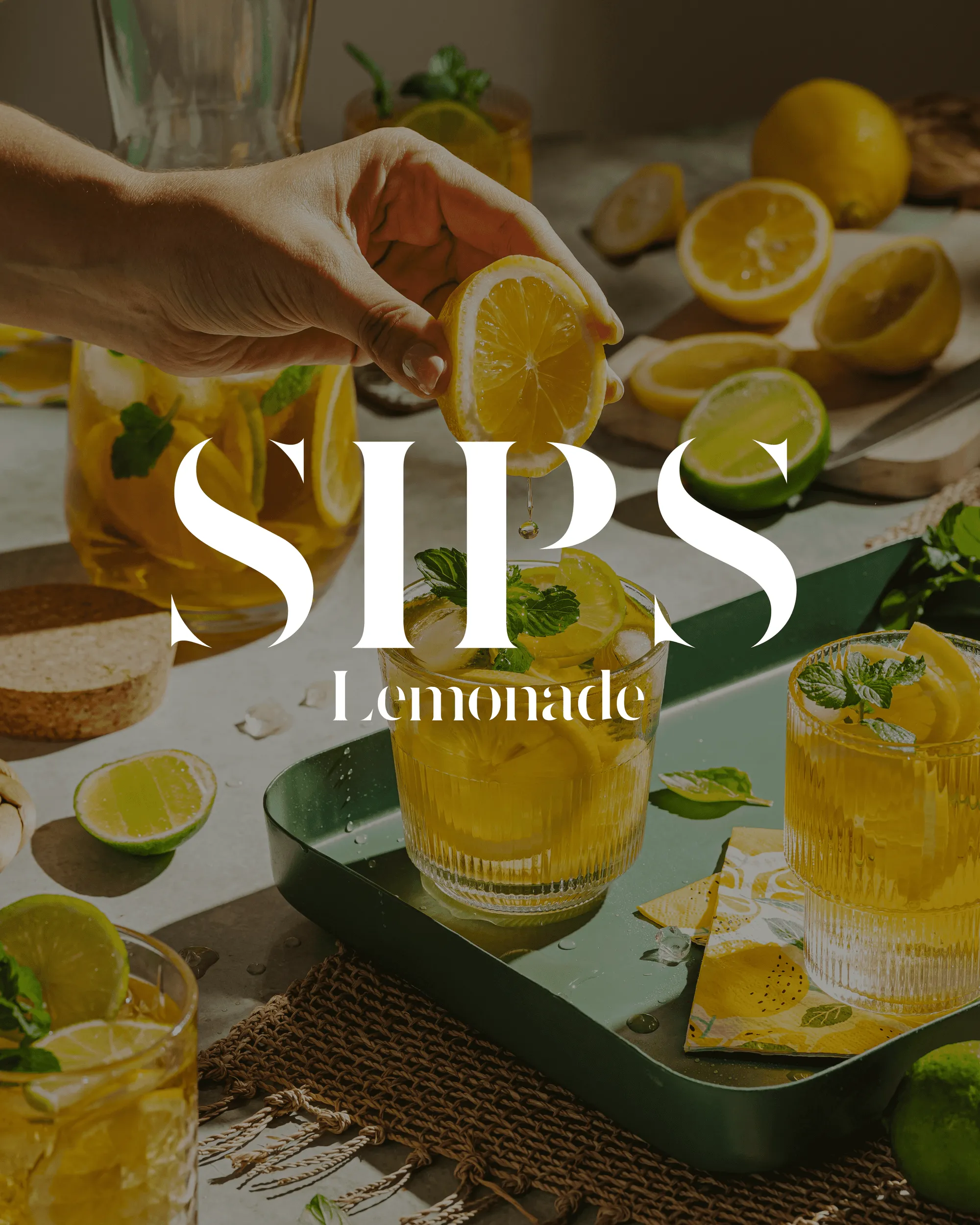 Sips lemonade logo