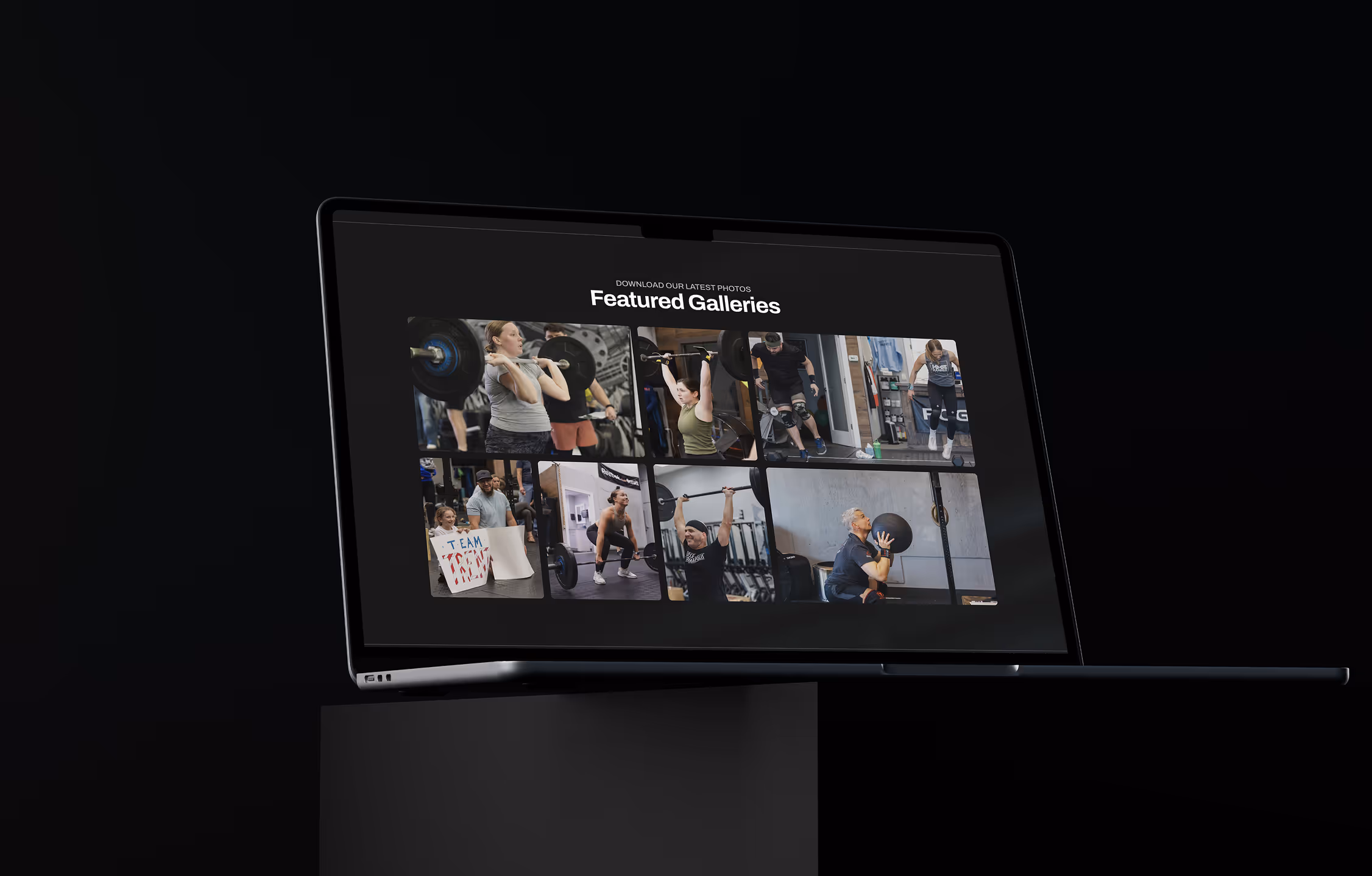 Portfolio project showing branded website design and development