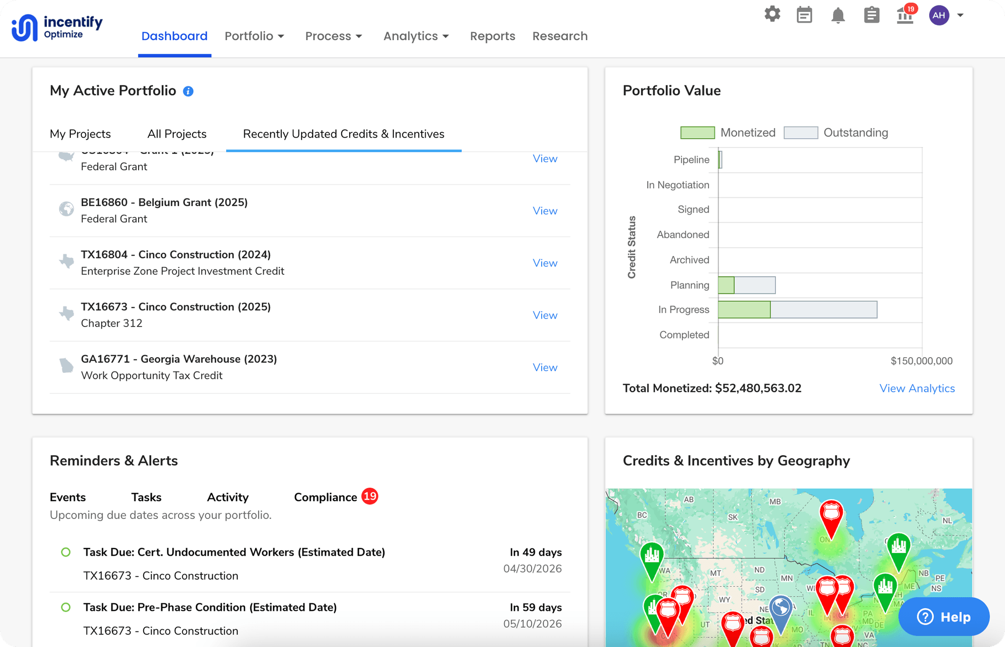 Incentify | Tax Credit & Incentive Discovery and Management Platform