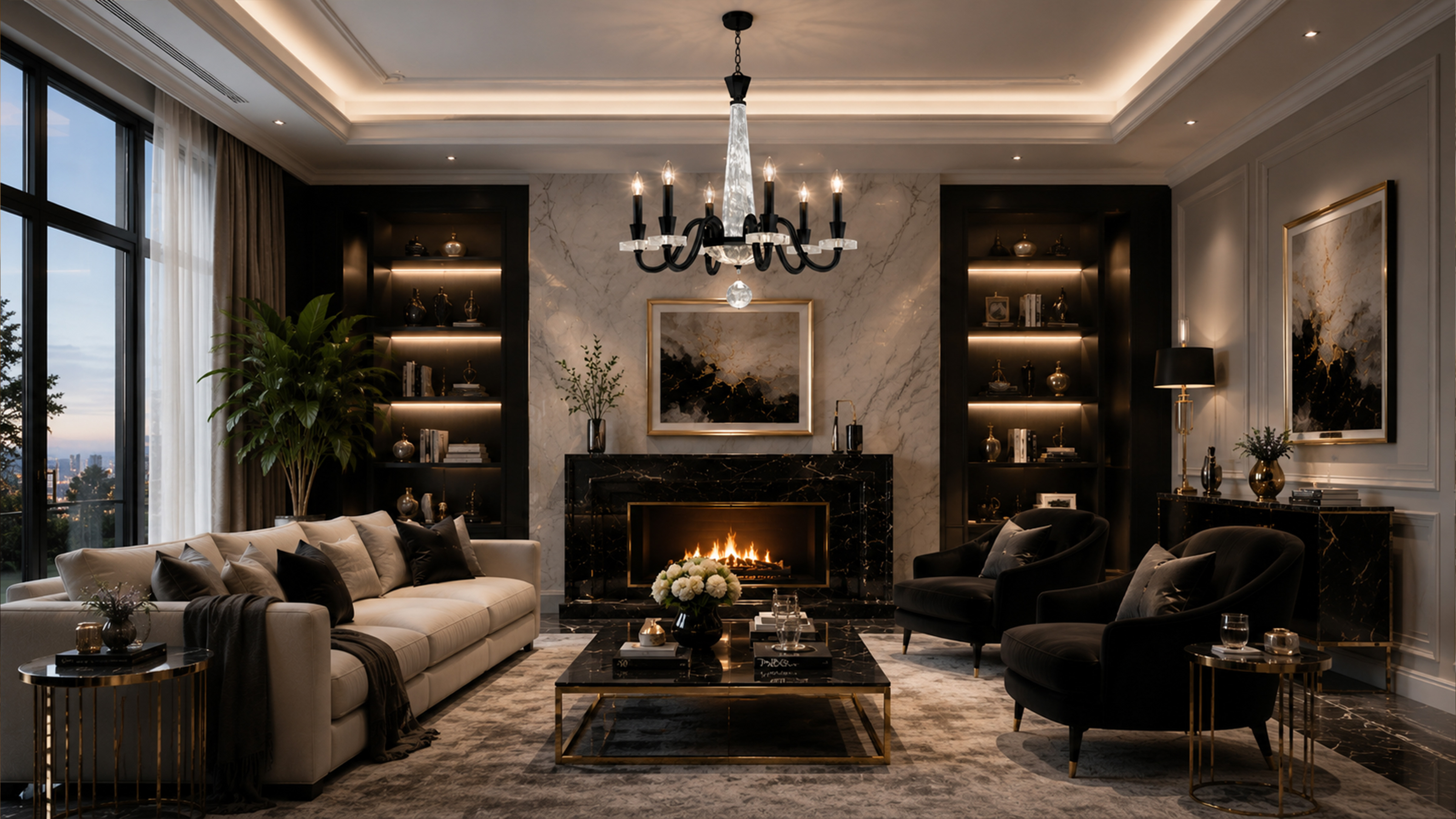 crystal chandelier light