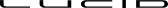 Black logo of the LUCID car company.