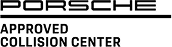 Black logo of the Porsche Certified Center