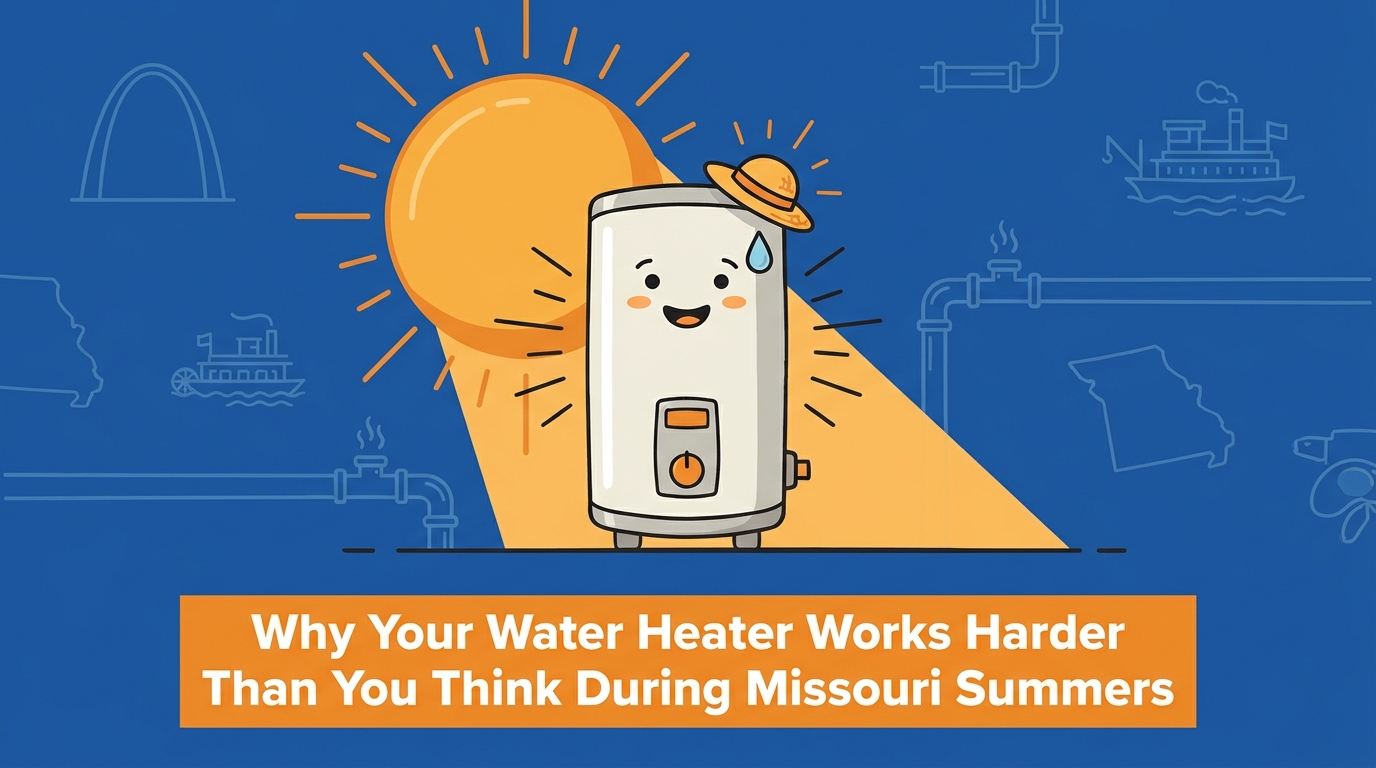Why Your Water Heater Works Harder Than You Think During Missouri Summers — featured image
