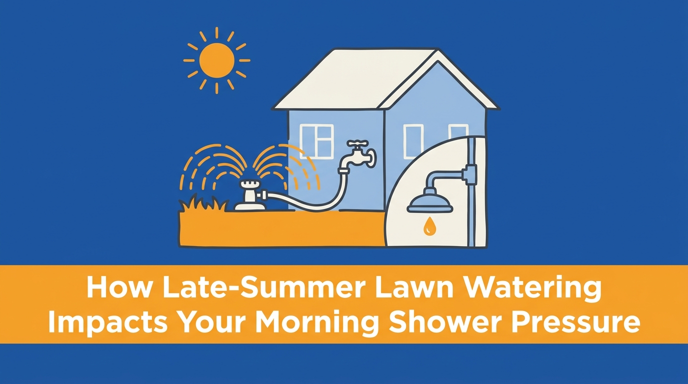 How Late-Summer Lawn Watering Impacts Your Morning Shower Pressure — featured image