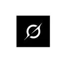 White eye with a diagonal slash inside a black square indicating visibility off or hidden.