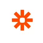 Orange Zapier logo with a white center on a white background.