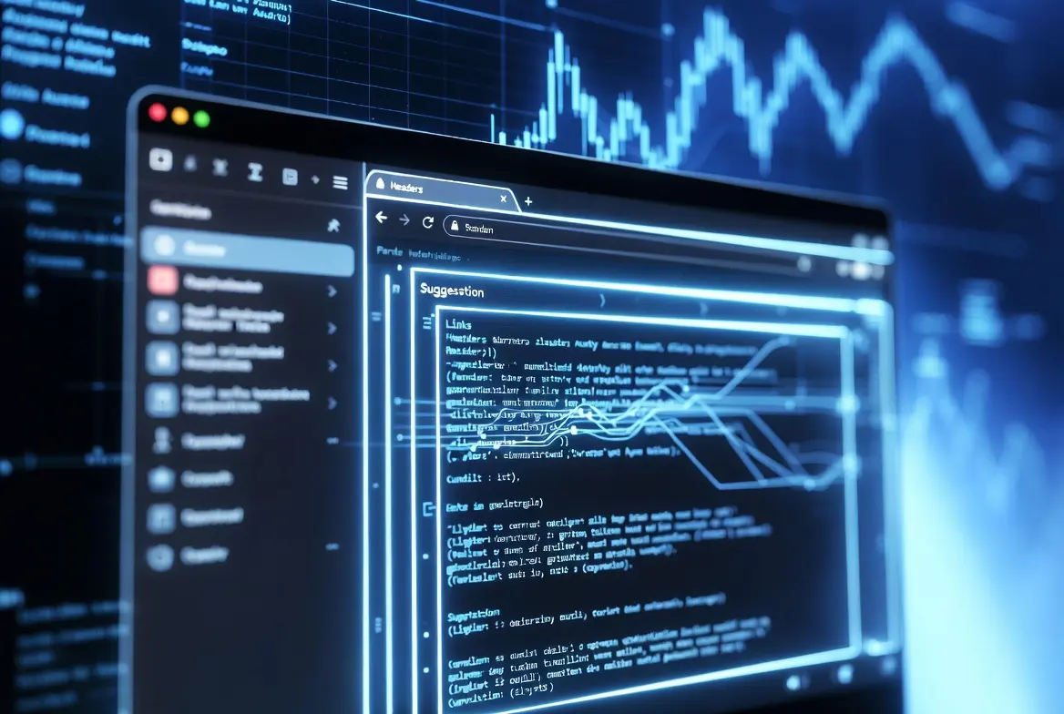 Dashboard displaying SEO analytics and data trends related to white label SEO software
