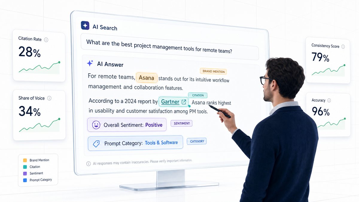 AI Search Tracker Citation Signals Brand Mentions Monitoring