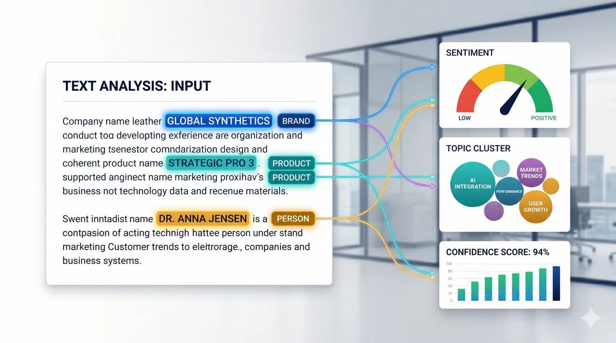 ai brand visibility tracking nlp entity recognition sentiment