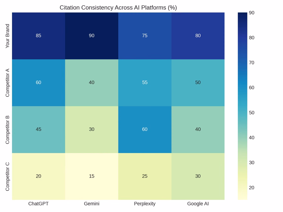 Citation Consistency Across AI Platforms