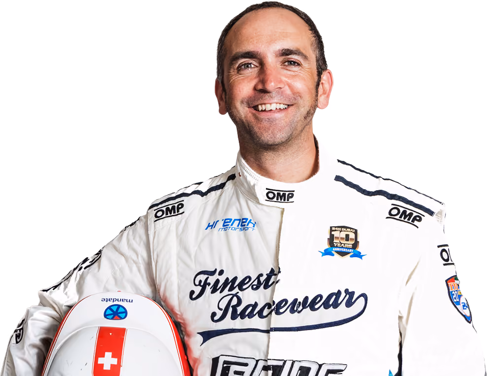 Portrait von Wani Finkbohner, Chef-Instruktor der RacingFuel Academy