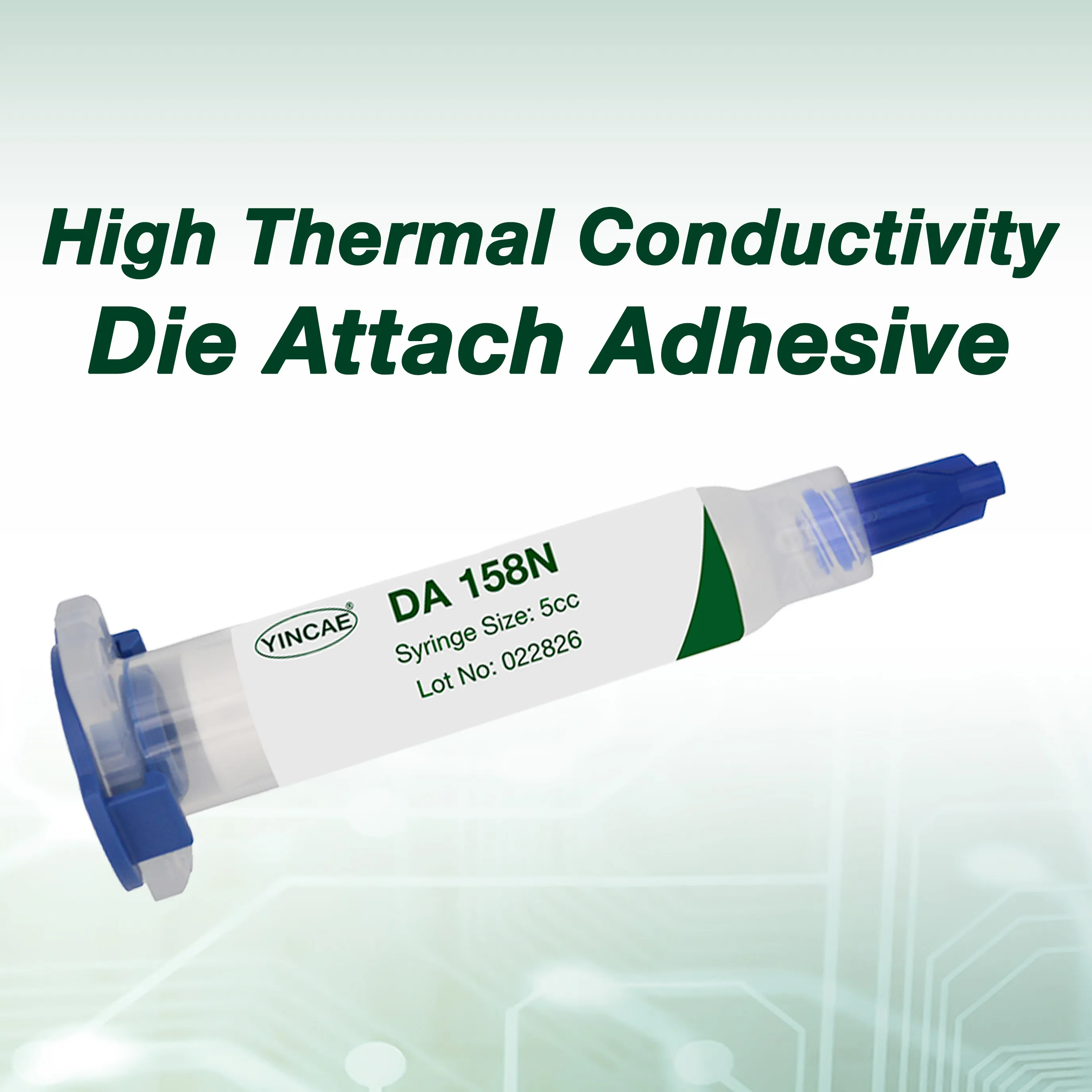 YINCAE's DA 158N Die Attach Material that can withstand -273℃