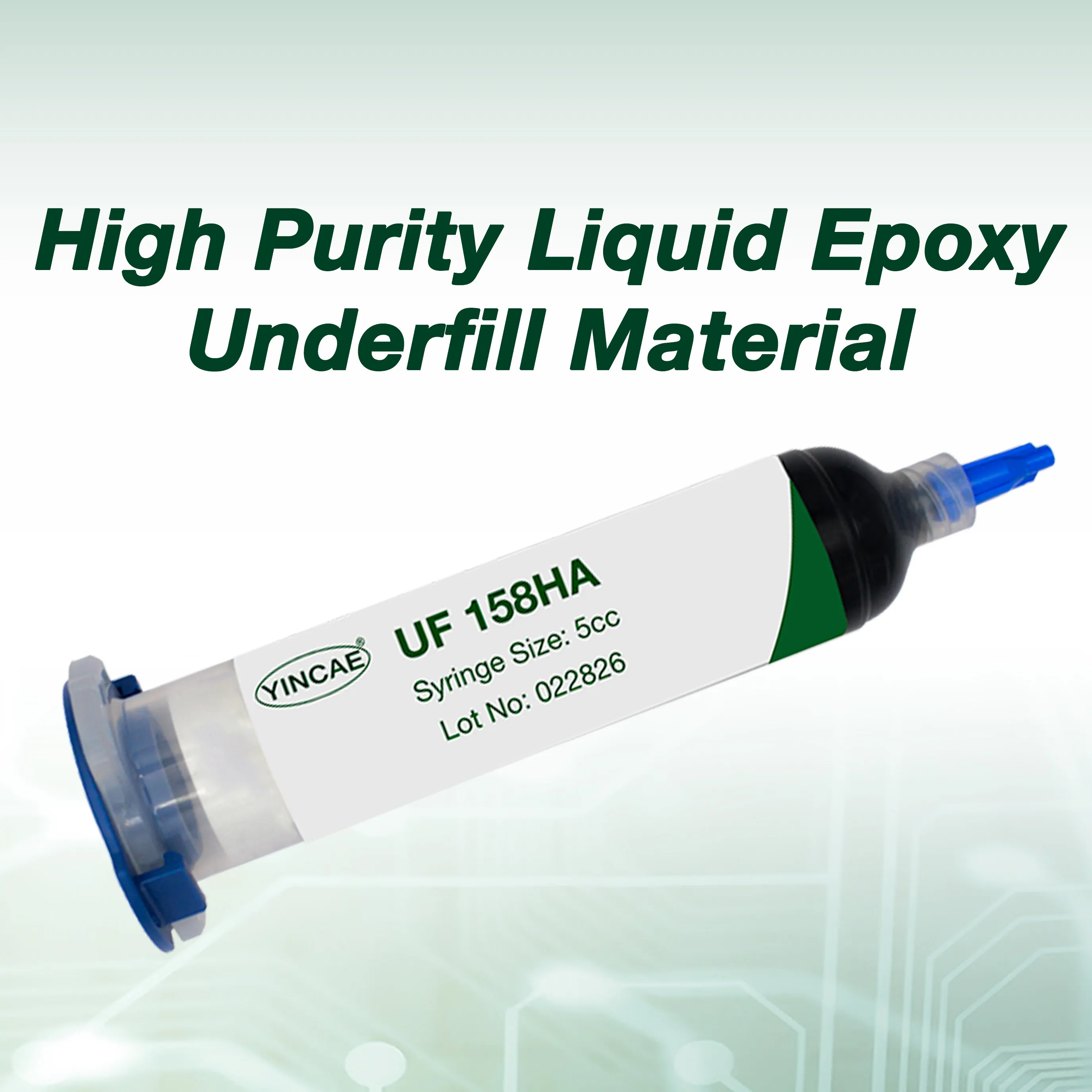 YINCAE’s Fully Flux Residue Compatible Underfill: UF 158HA