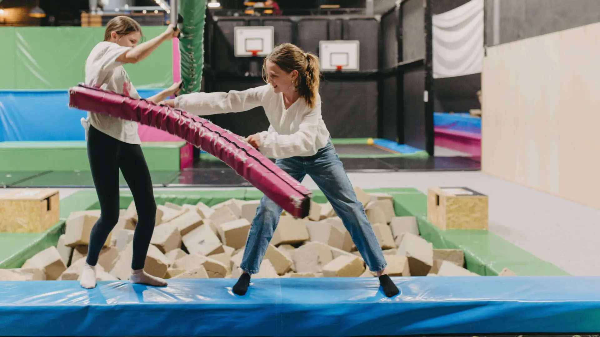 Trampoline park pour les ados de 12 à 17 ans