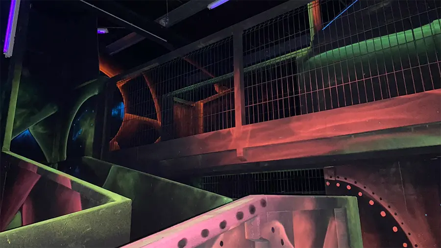 arène de laser game vertigo park