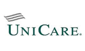 UniCare logo showing the brand name with three horizontal lines above the letter U.