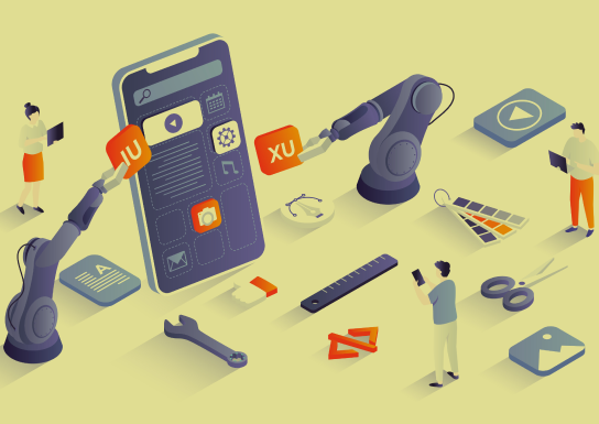 IOS and Android enterprise apps designed for employees, partners, and customers with seamless usability and workflow mobility.