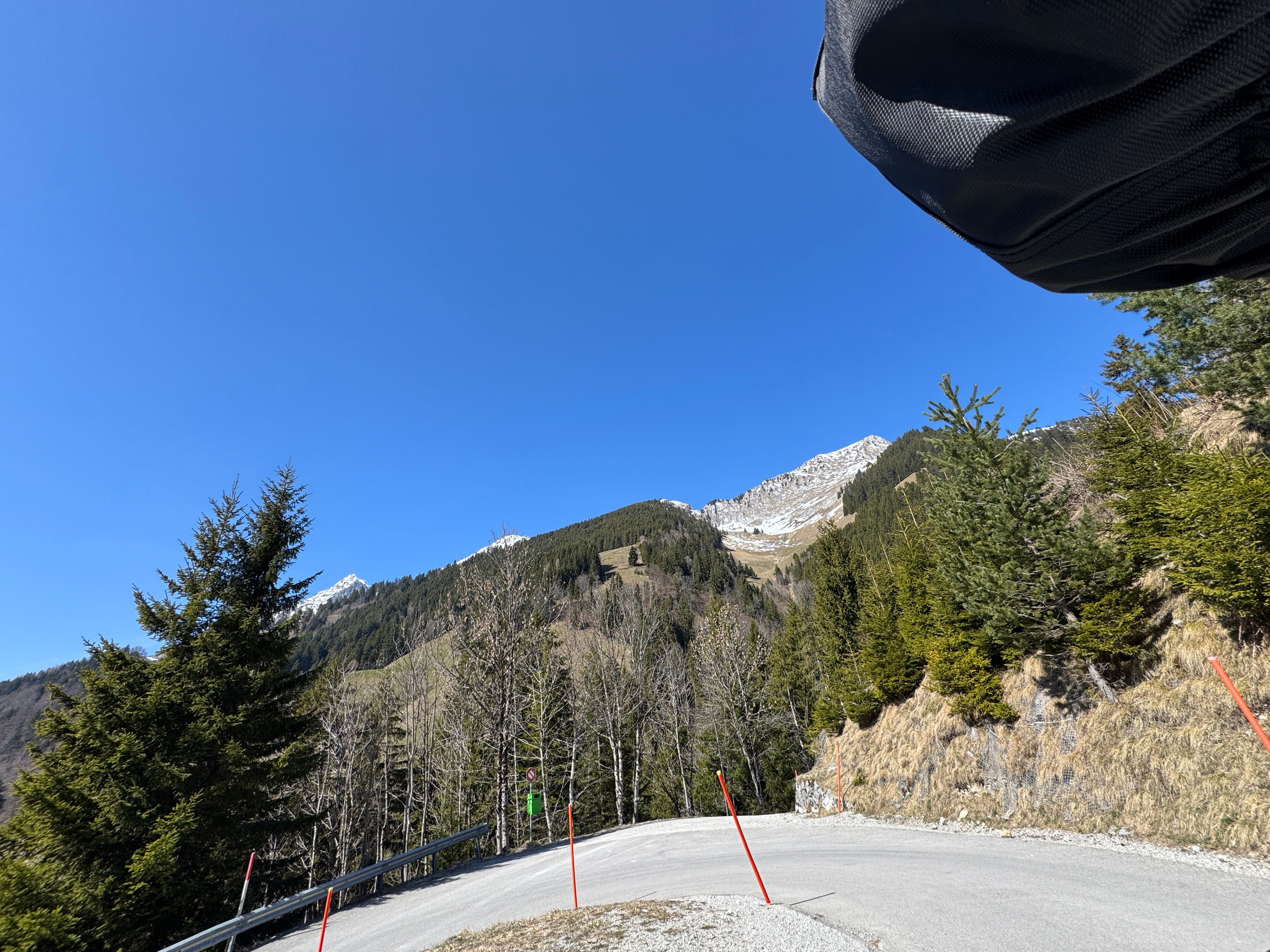 Vue aerienne des montagnes