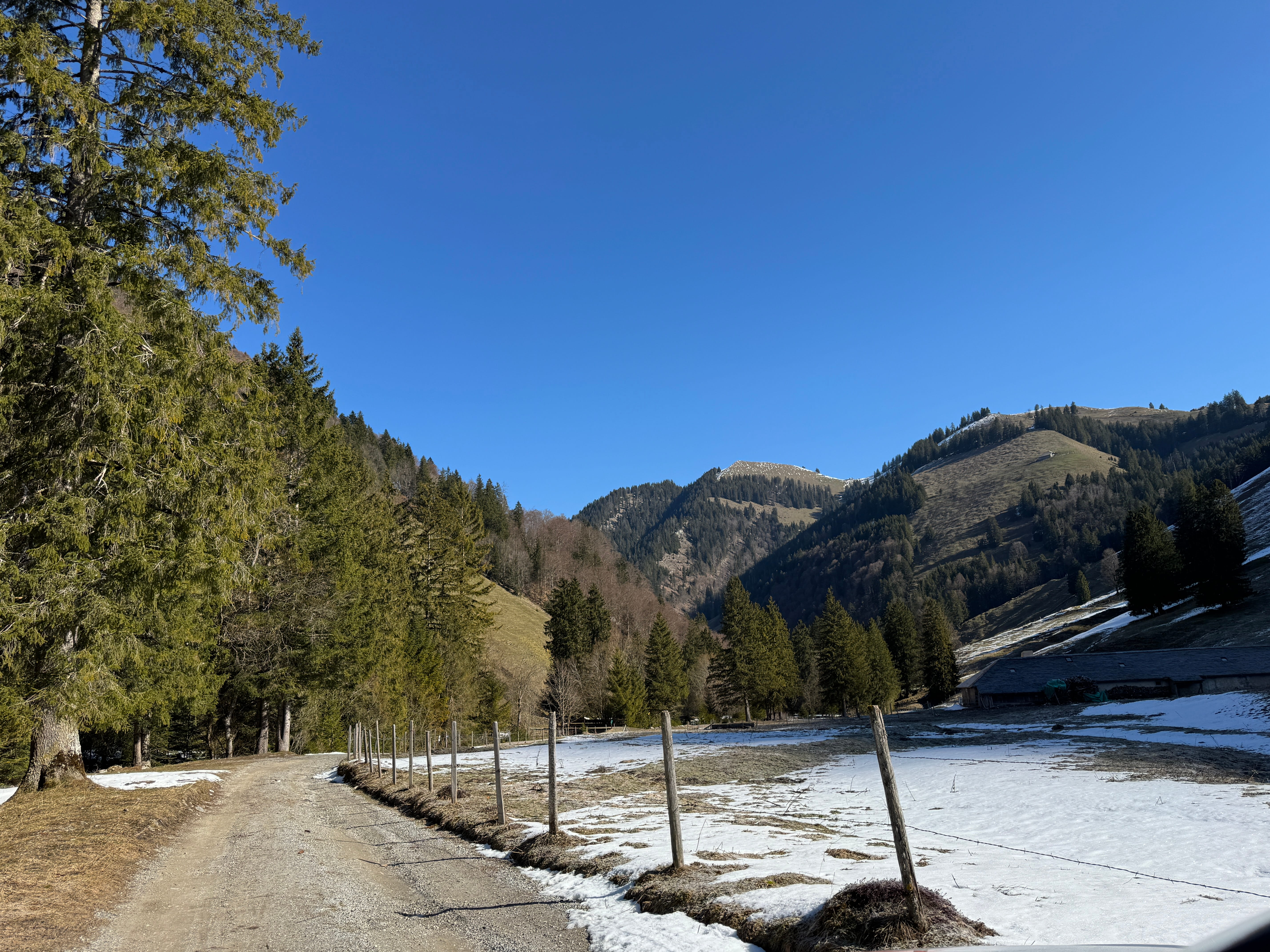Vue aerienne des montagnes
