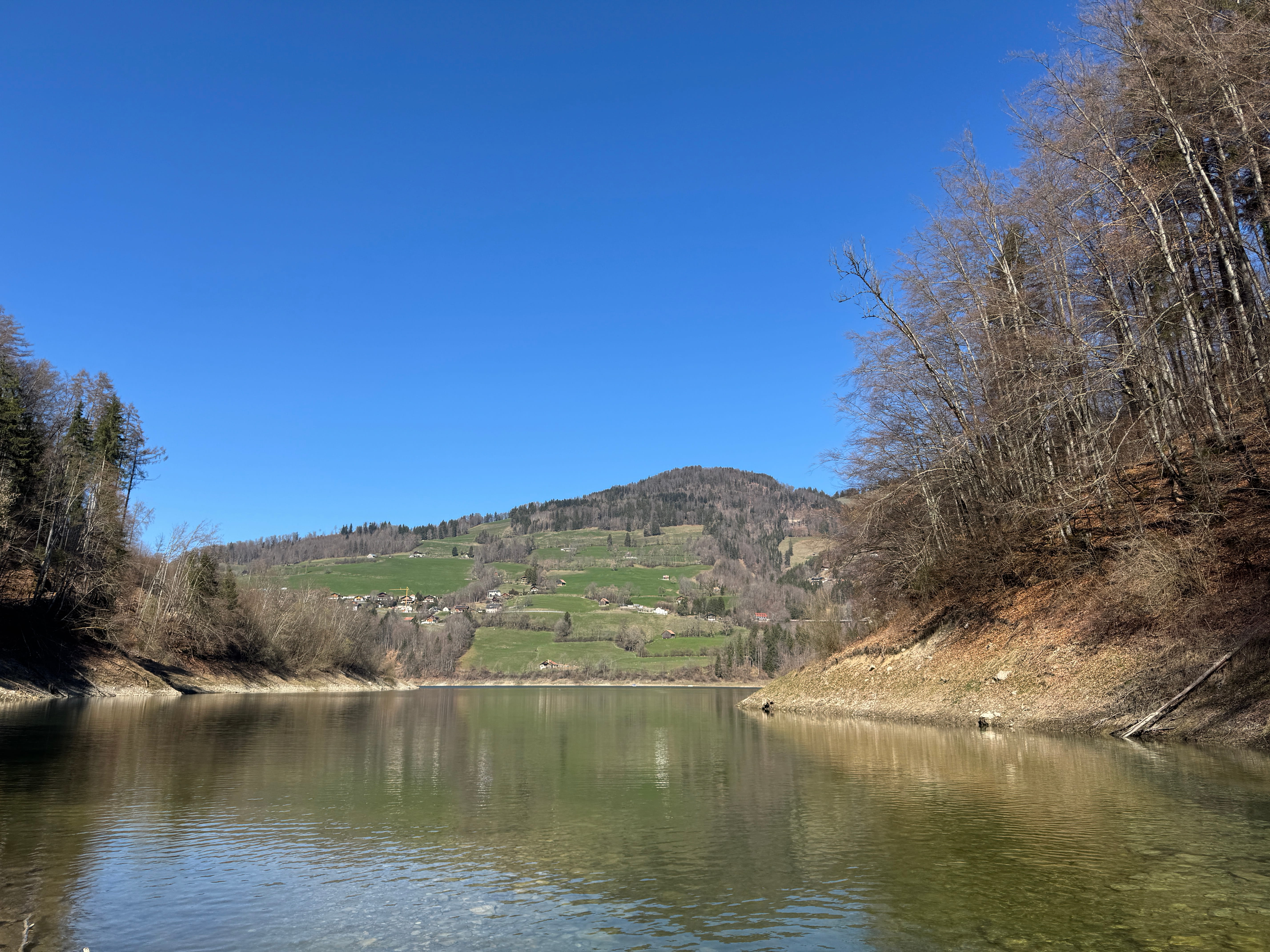 Vue aerienne des montagnes