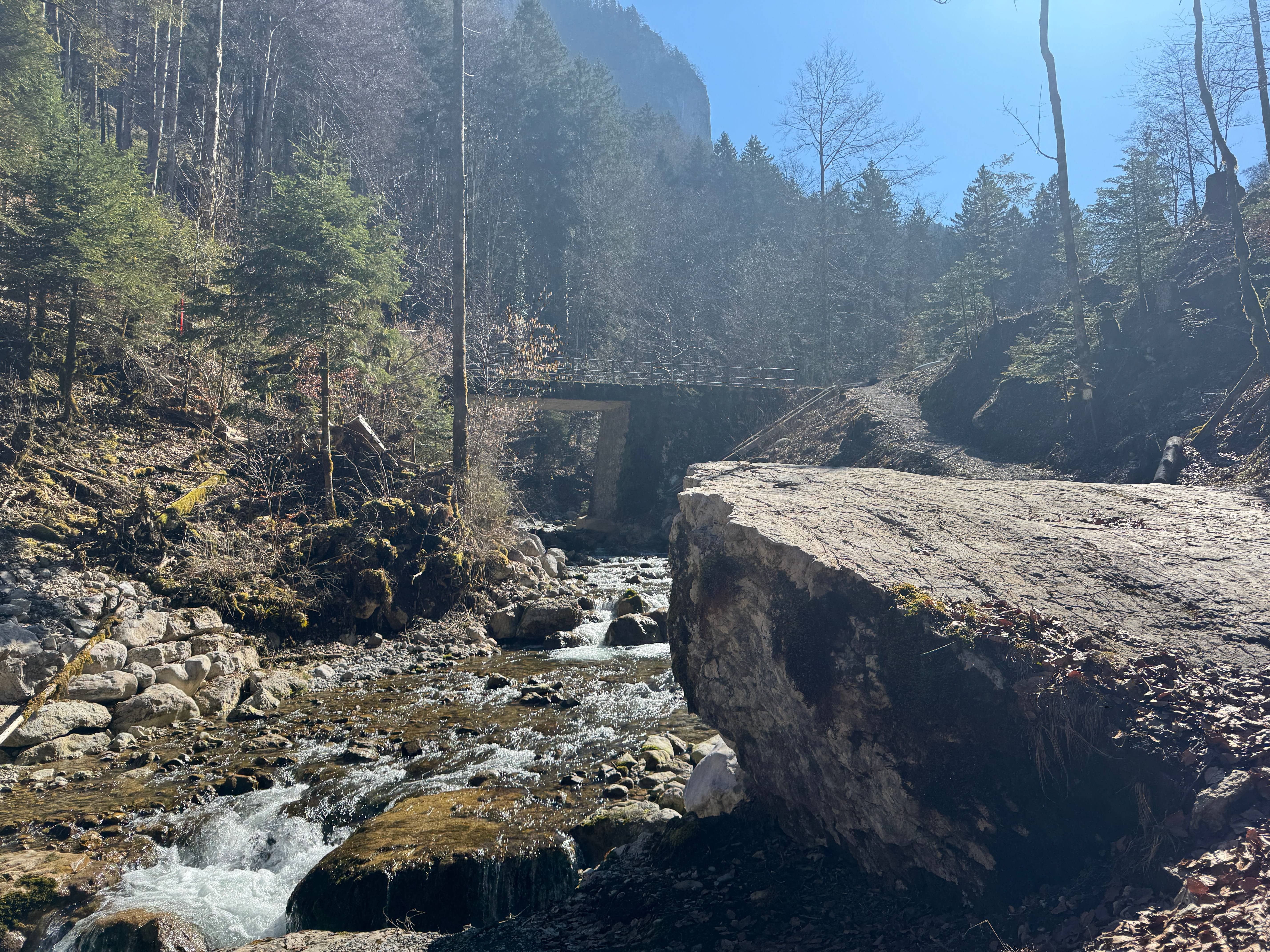 Vue aerienne des montagnes