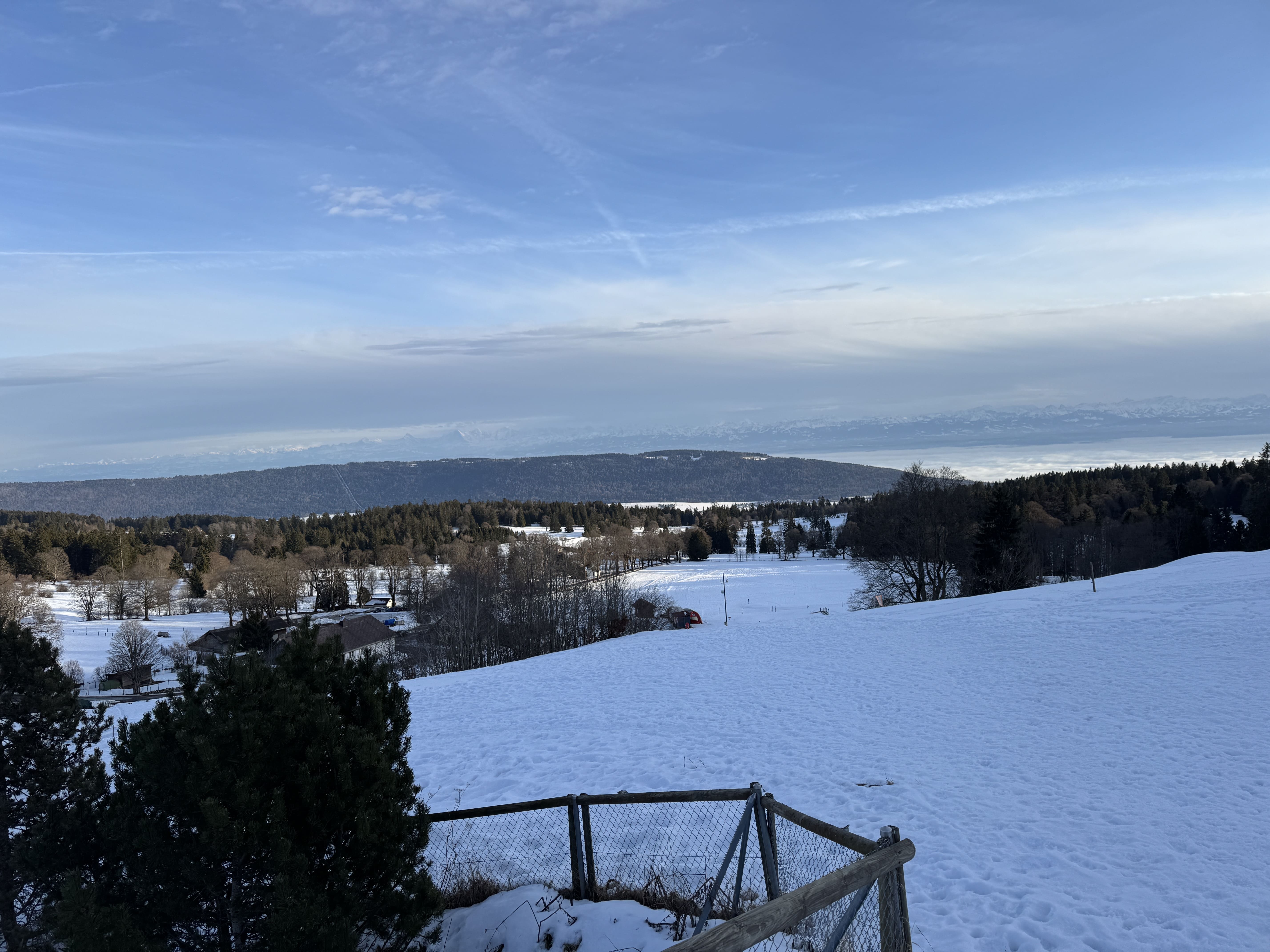 Vue aerienne des montagnes