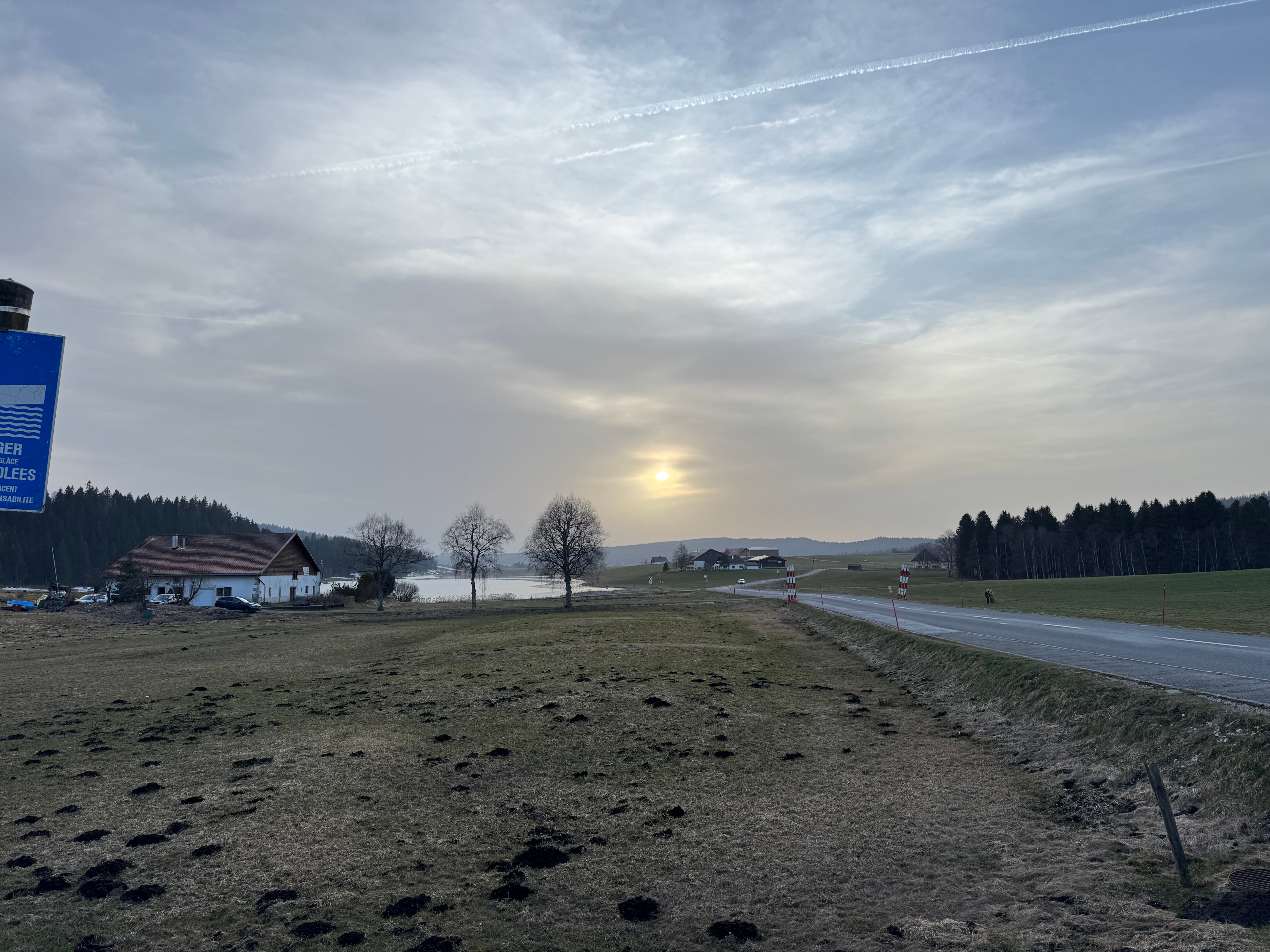 Vue aerienne des montagnes