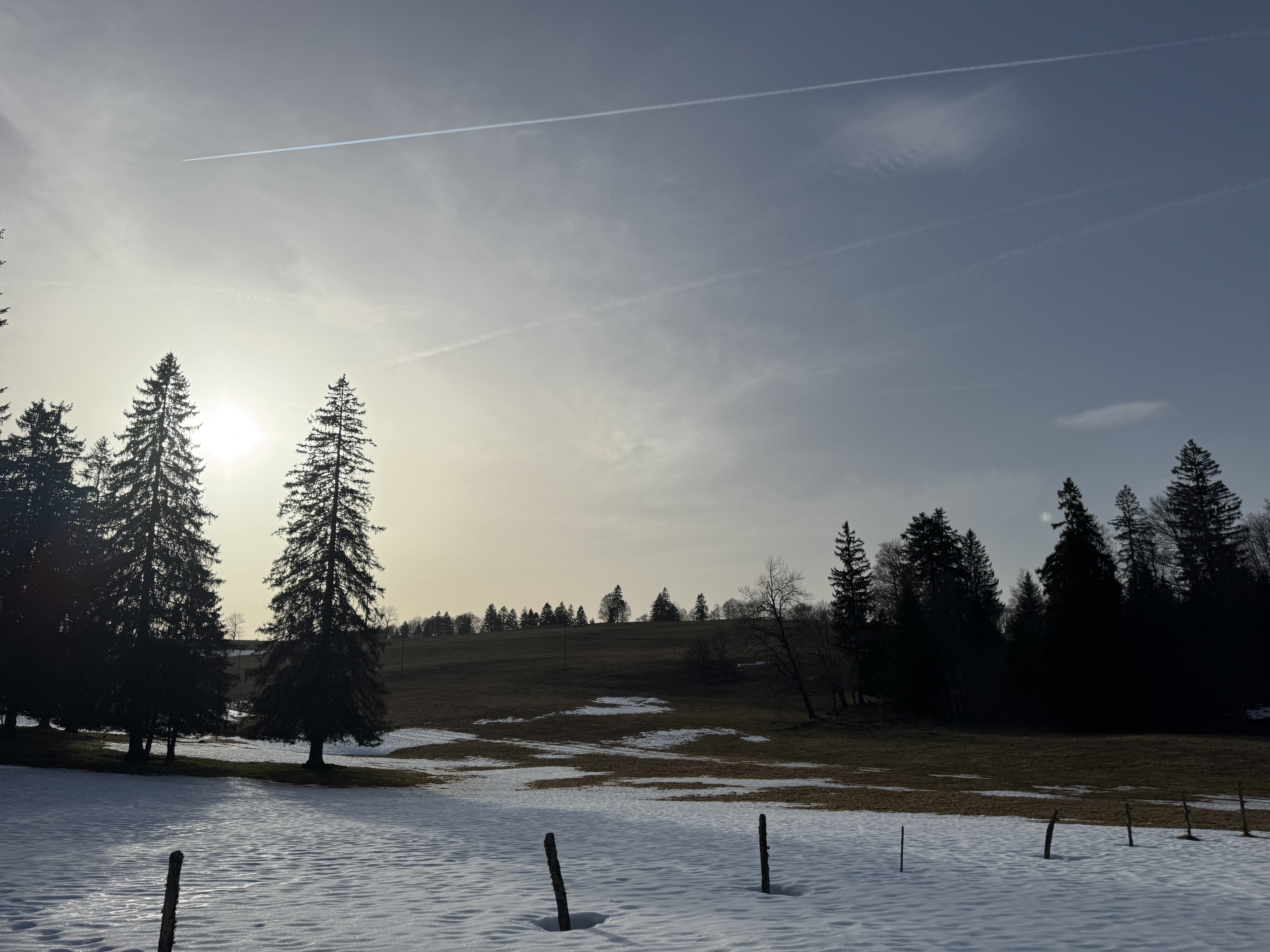 Vue aerienne des montagnes