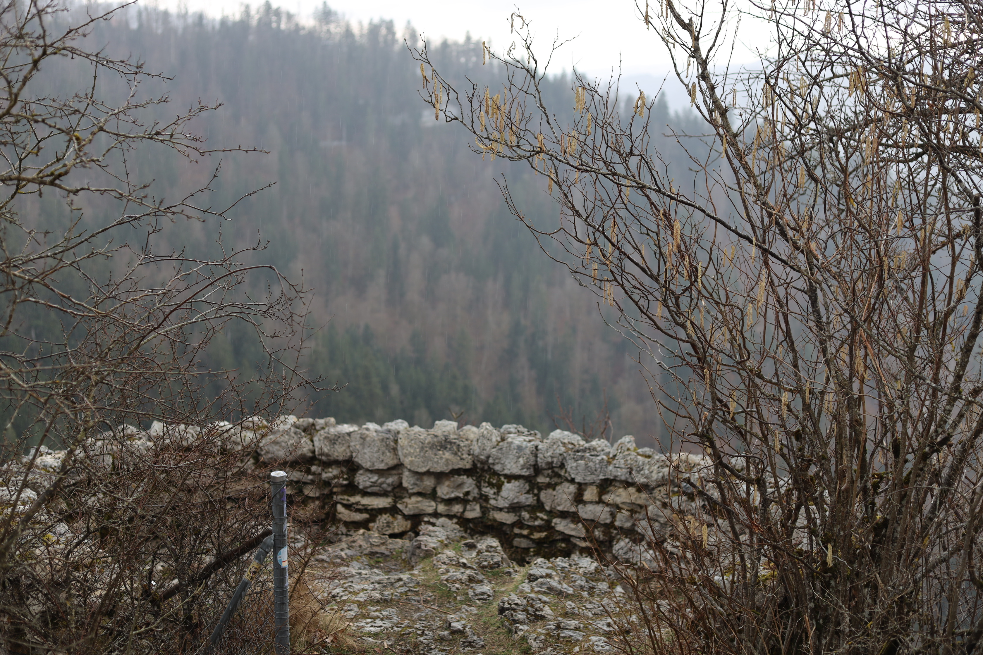 Vue aerienne des montagnes