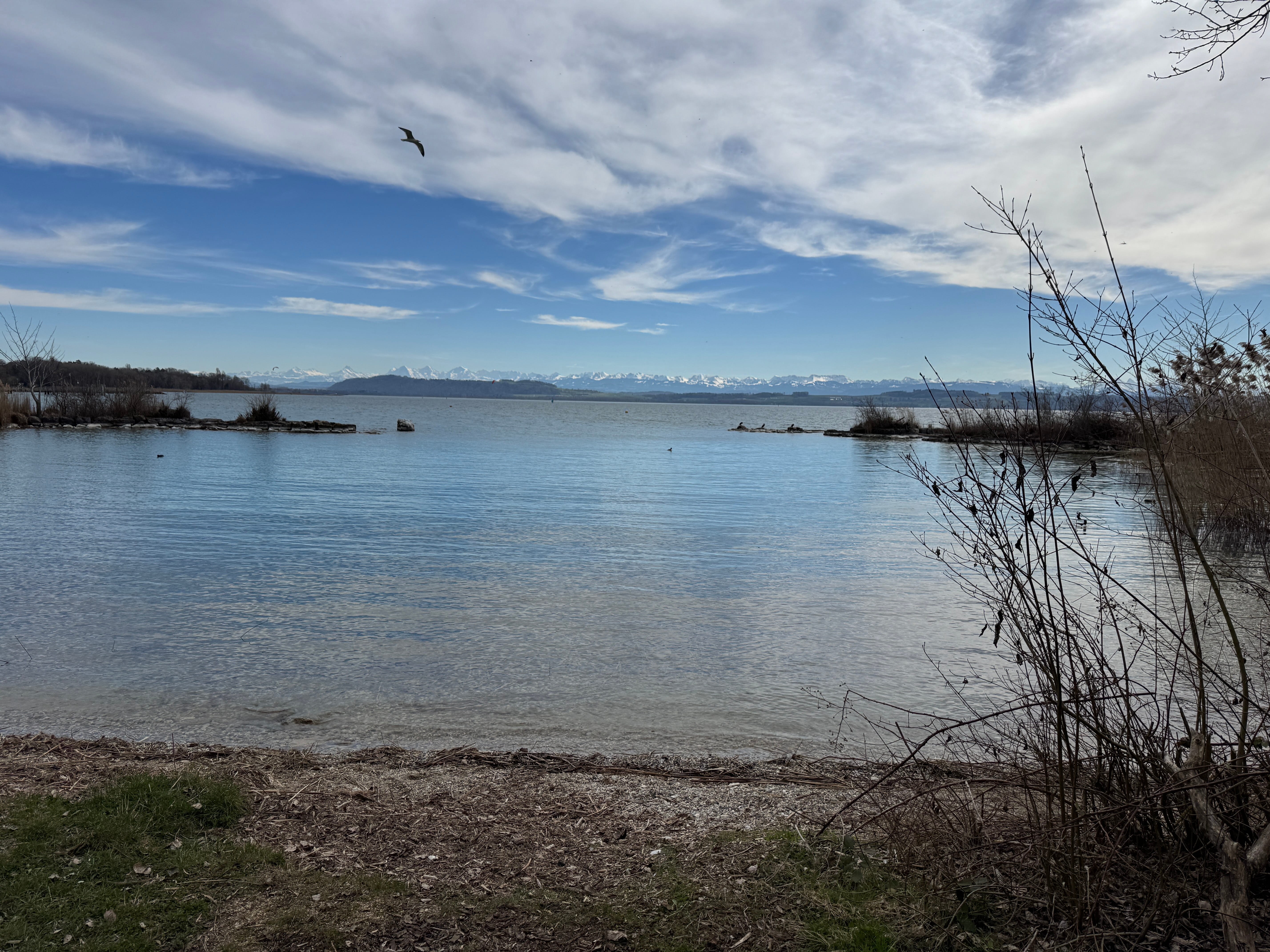 Vue aerienne des montagnes