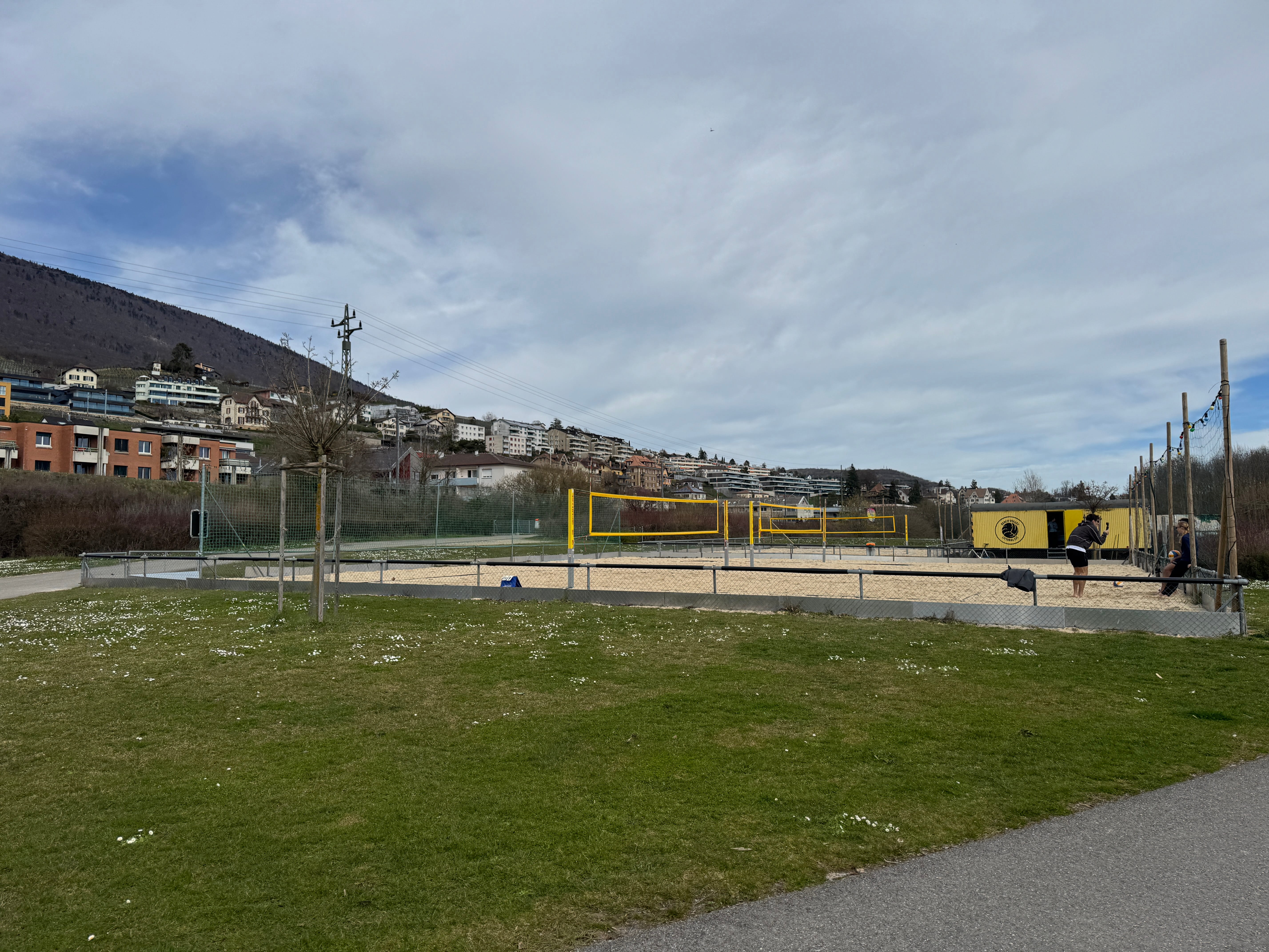 Vue aerienne des montagnes