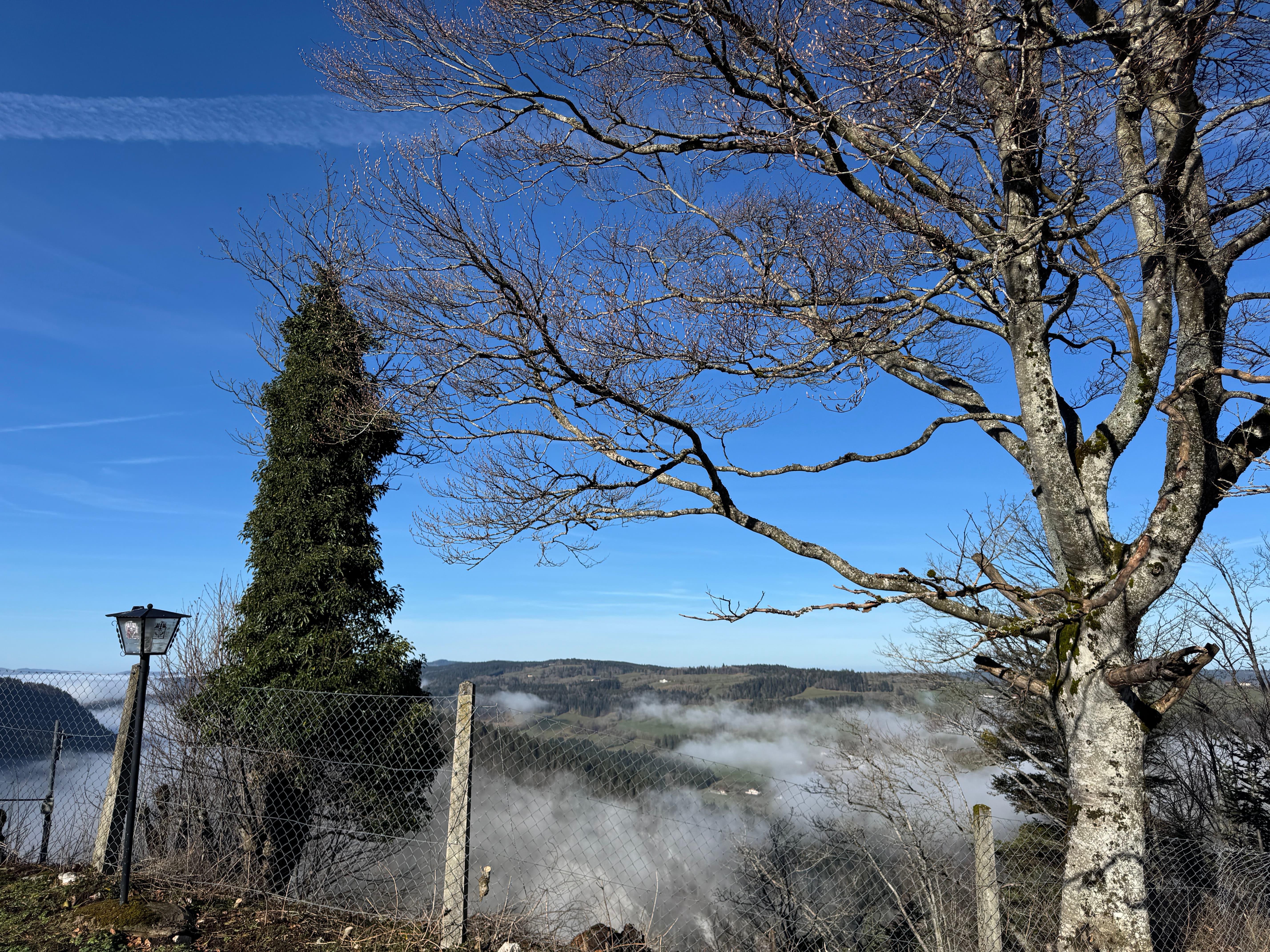 Vue aerienne des montagnes
