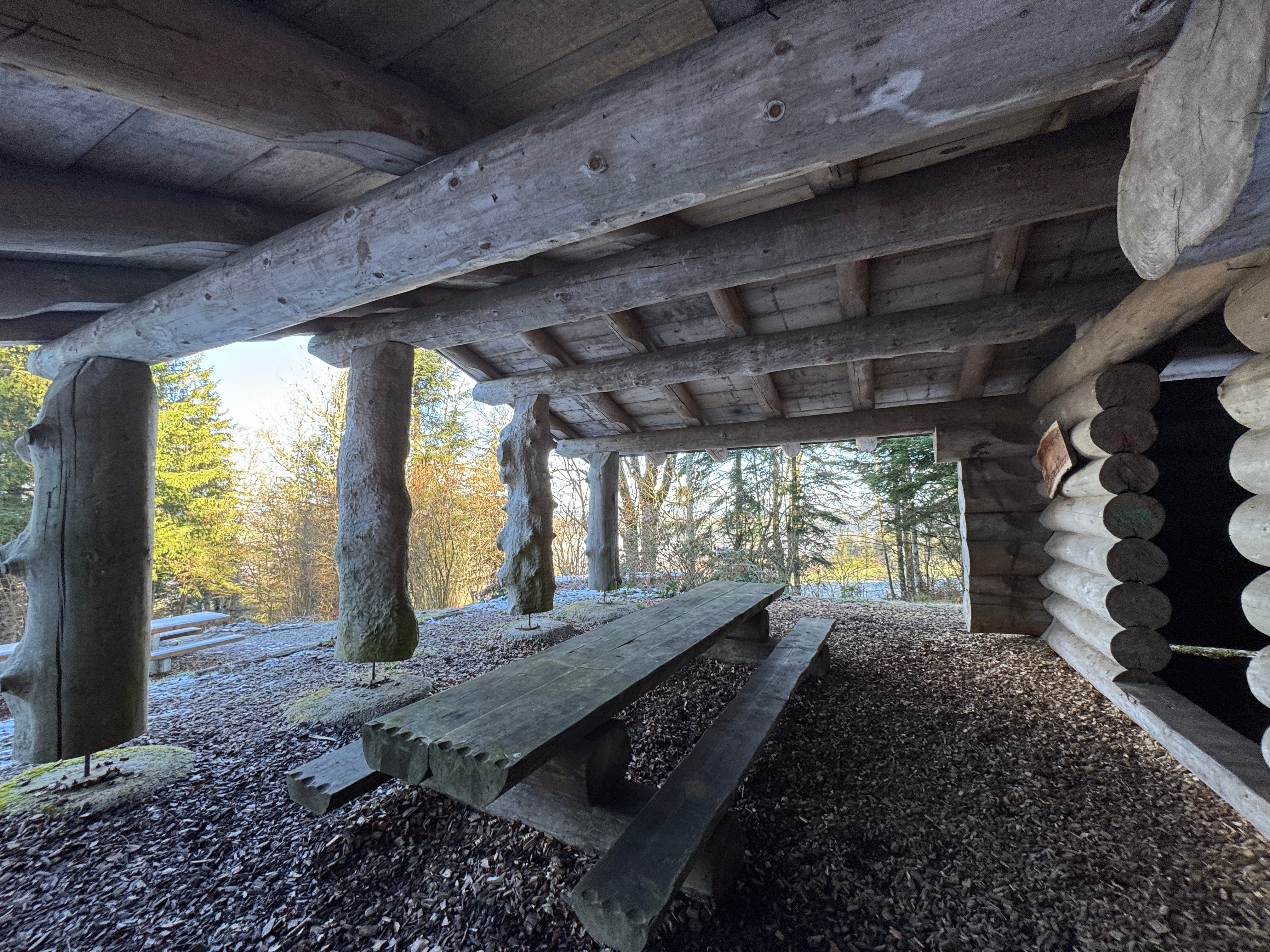Vue aerienne des montagnes