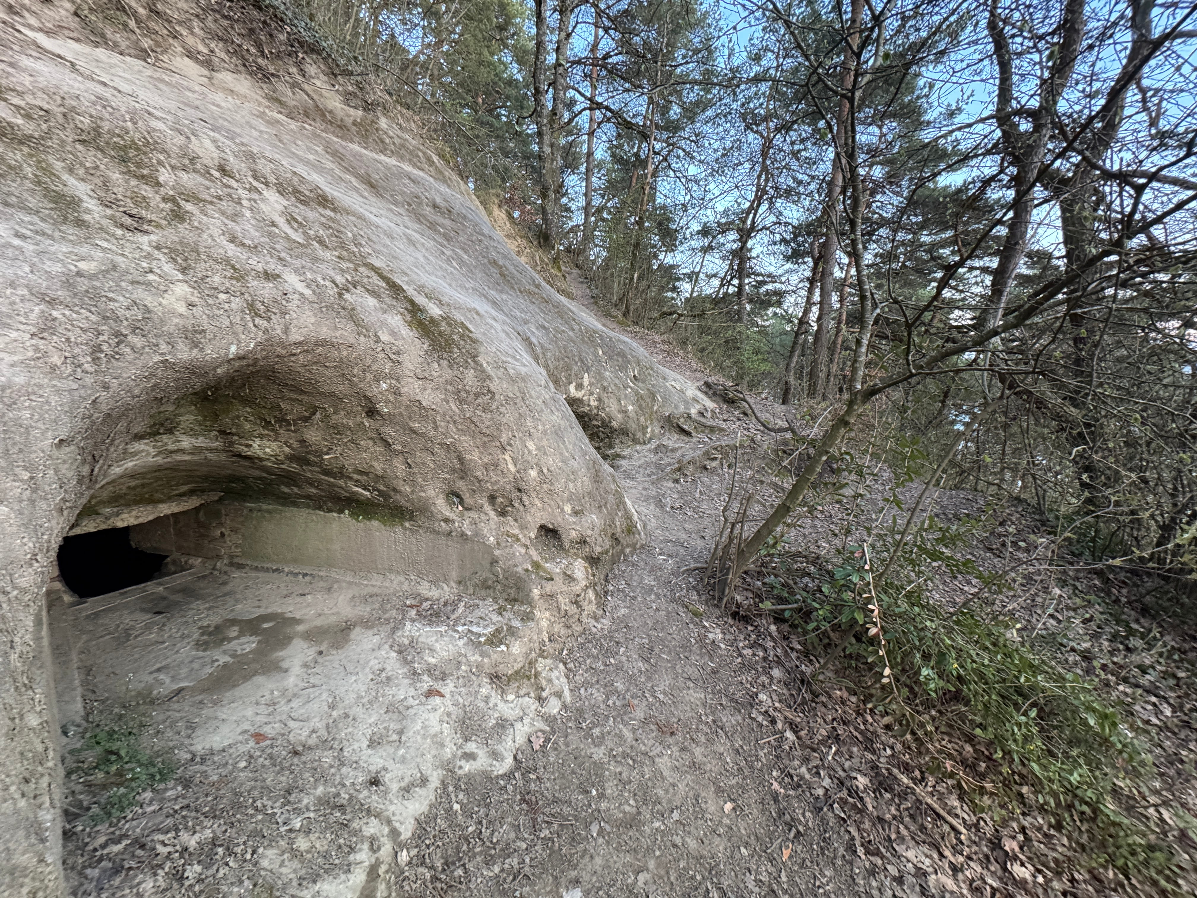 Vue aerienne des montagnes