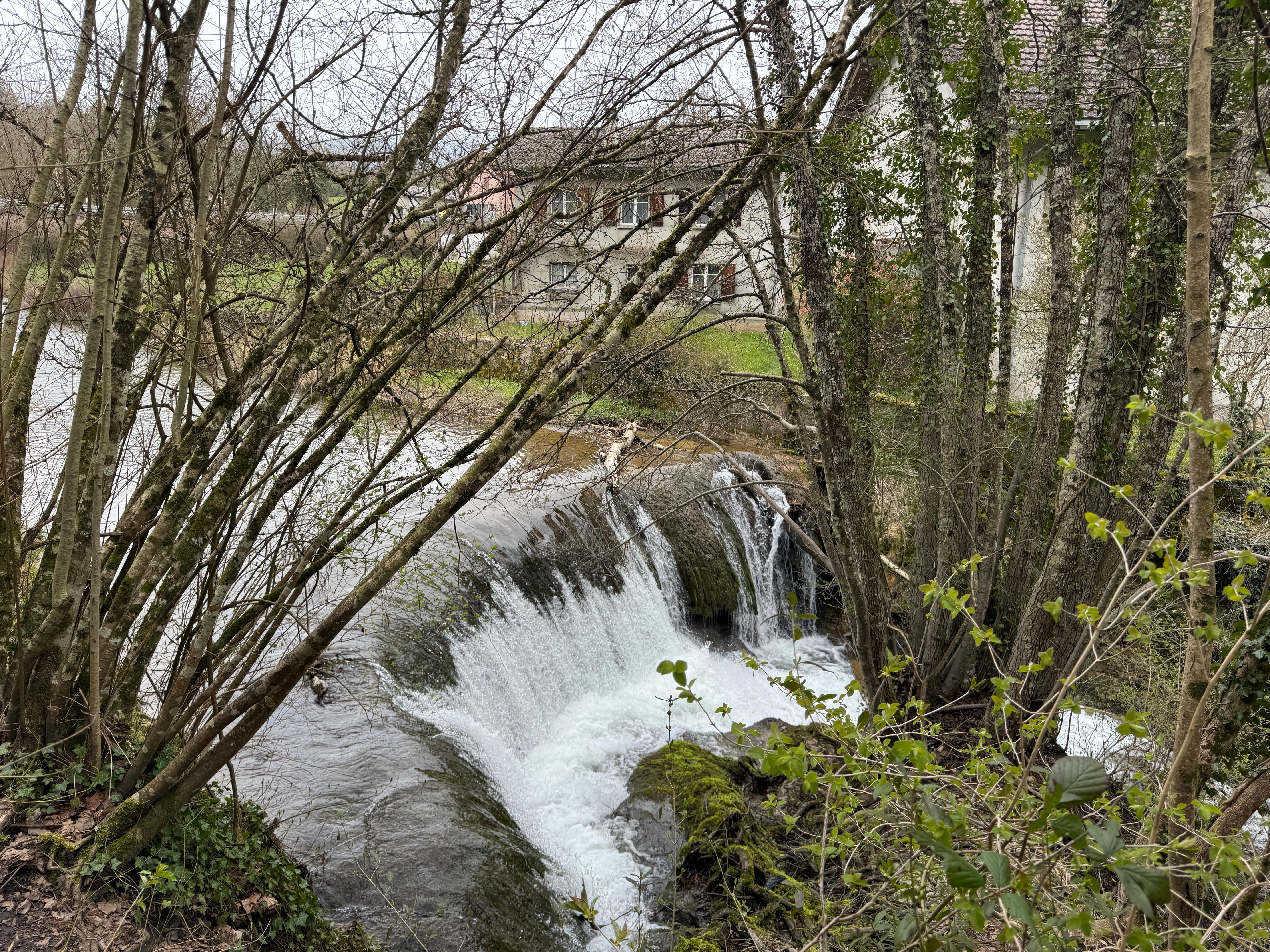 Vue aerienne des montagnes
