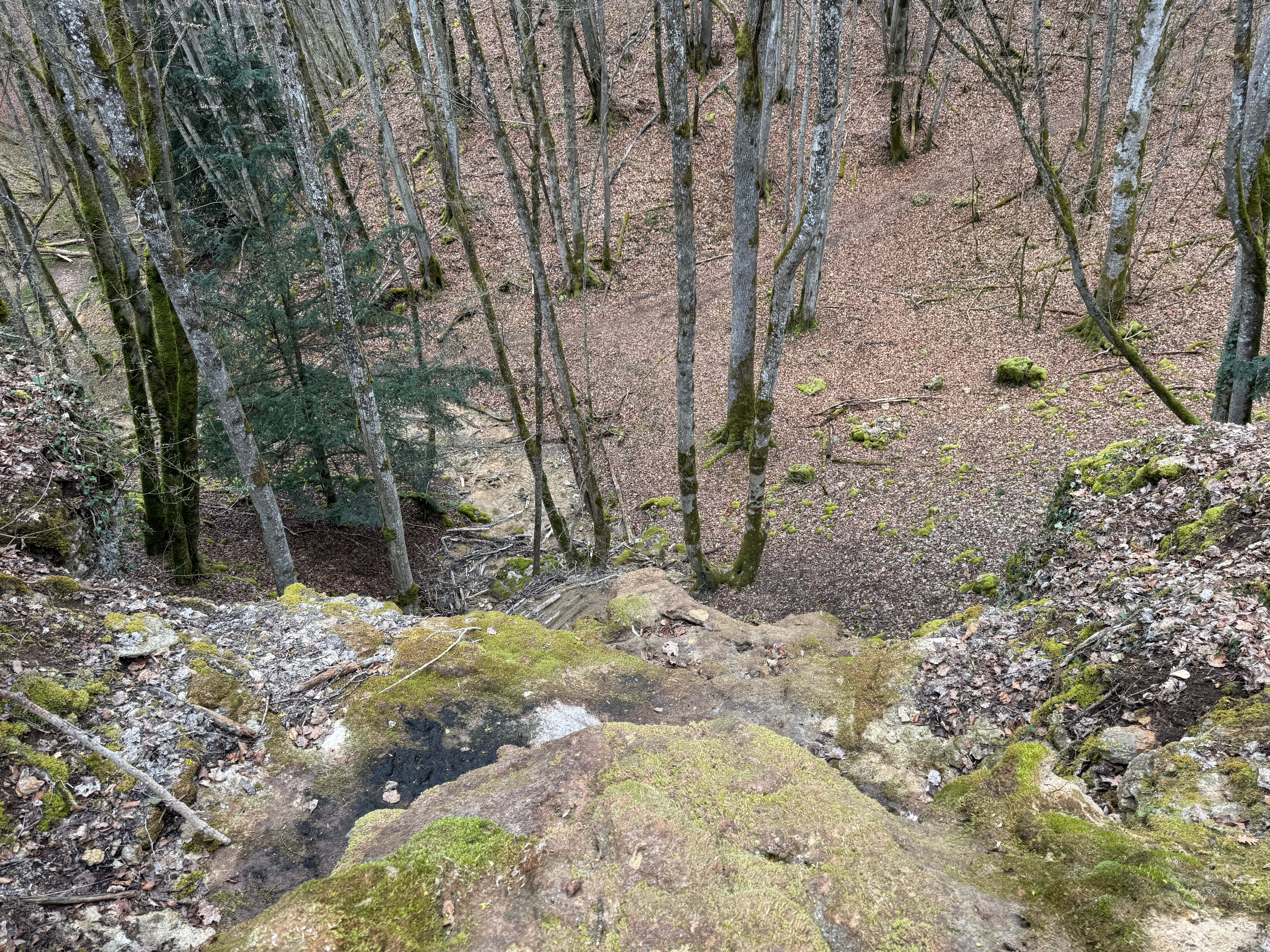 Vue aerienne des montagnes