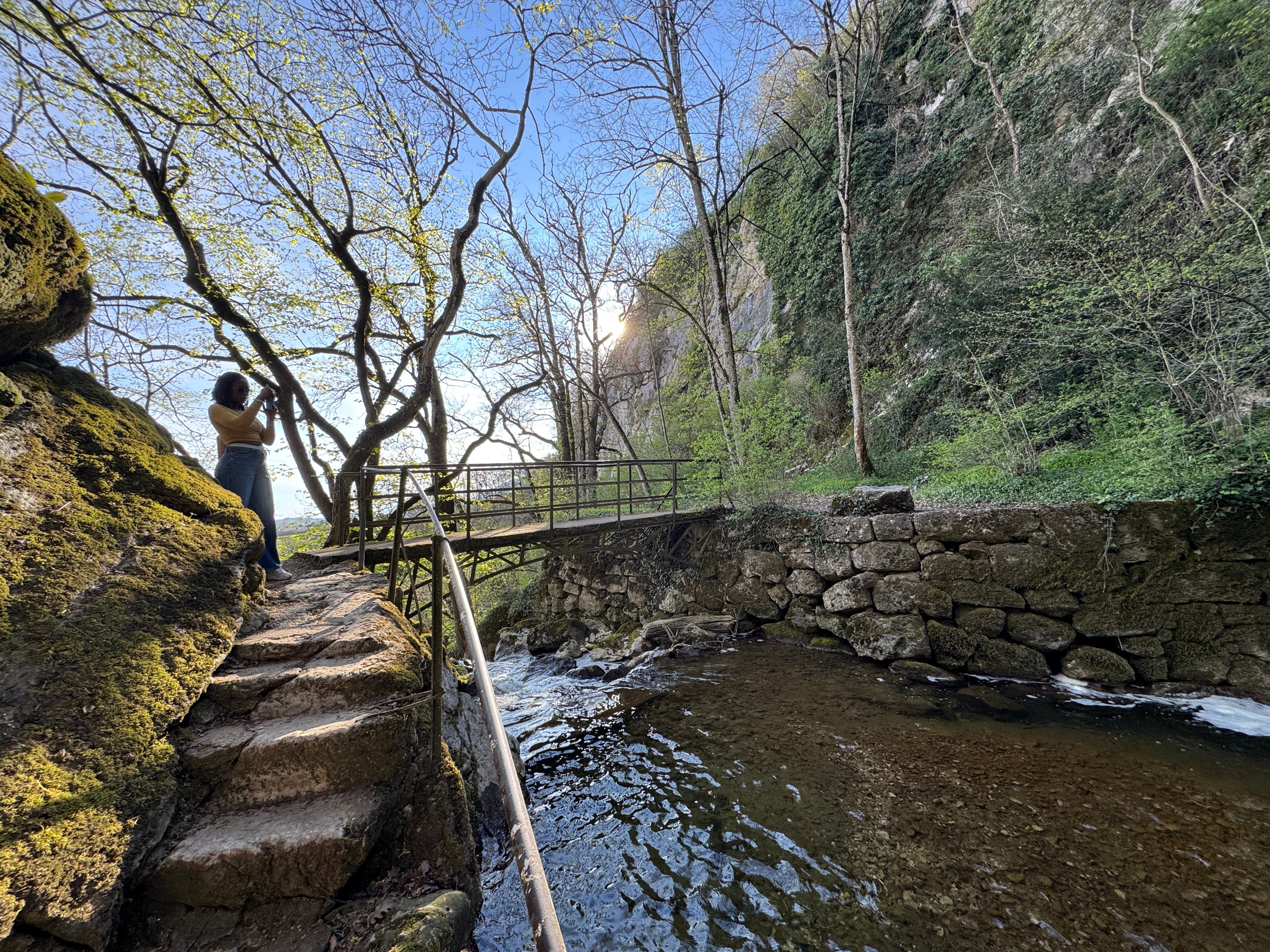 Vue aerienne des montagnes