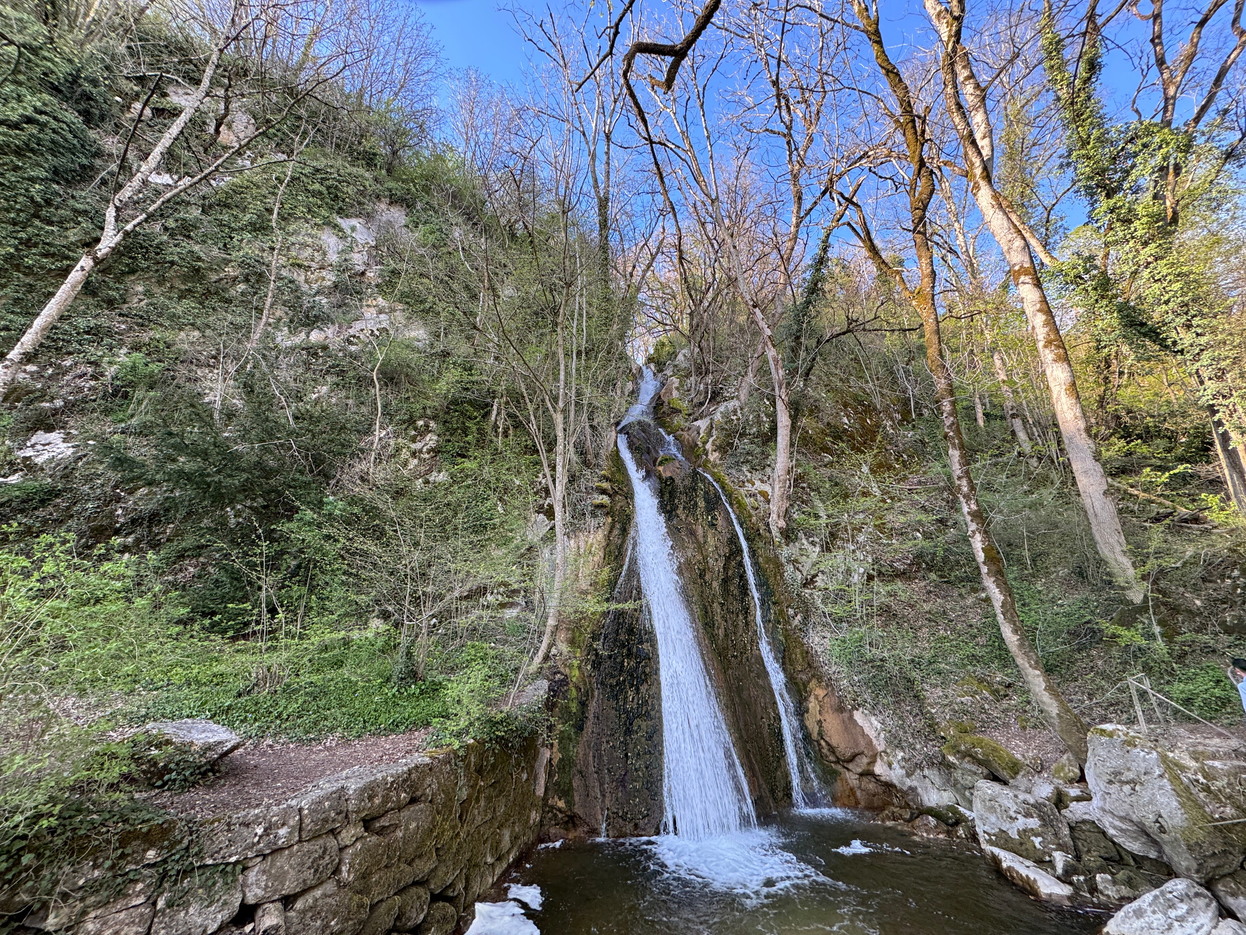 Vue aerienne des montagnes