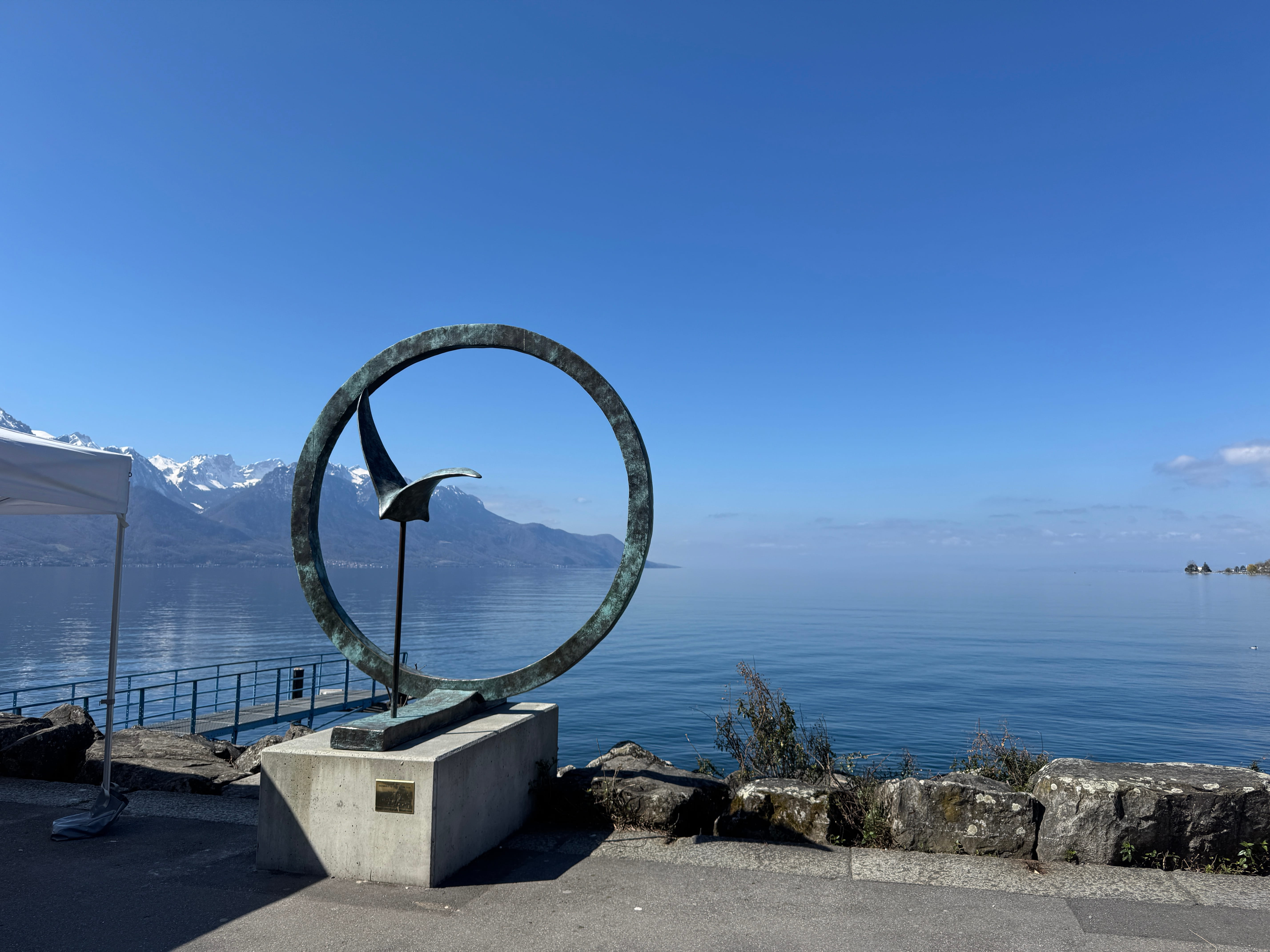 Vue aerienne des montagnes