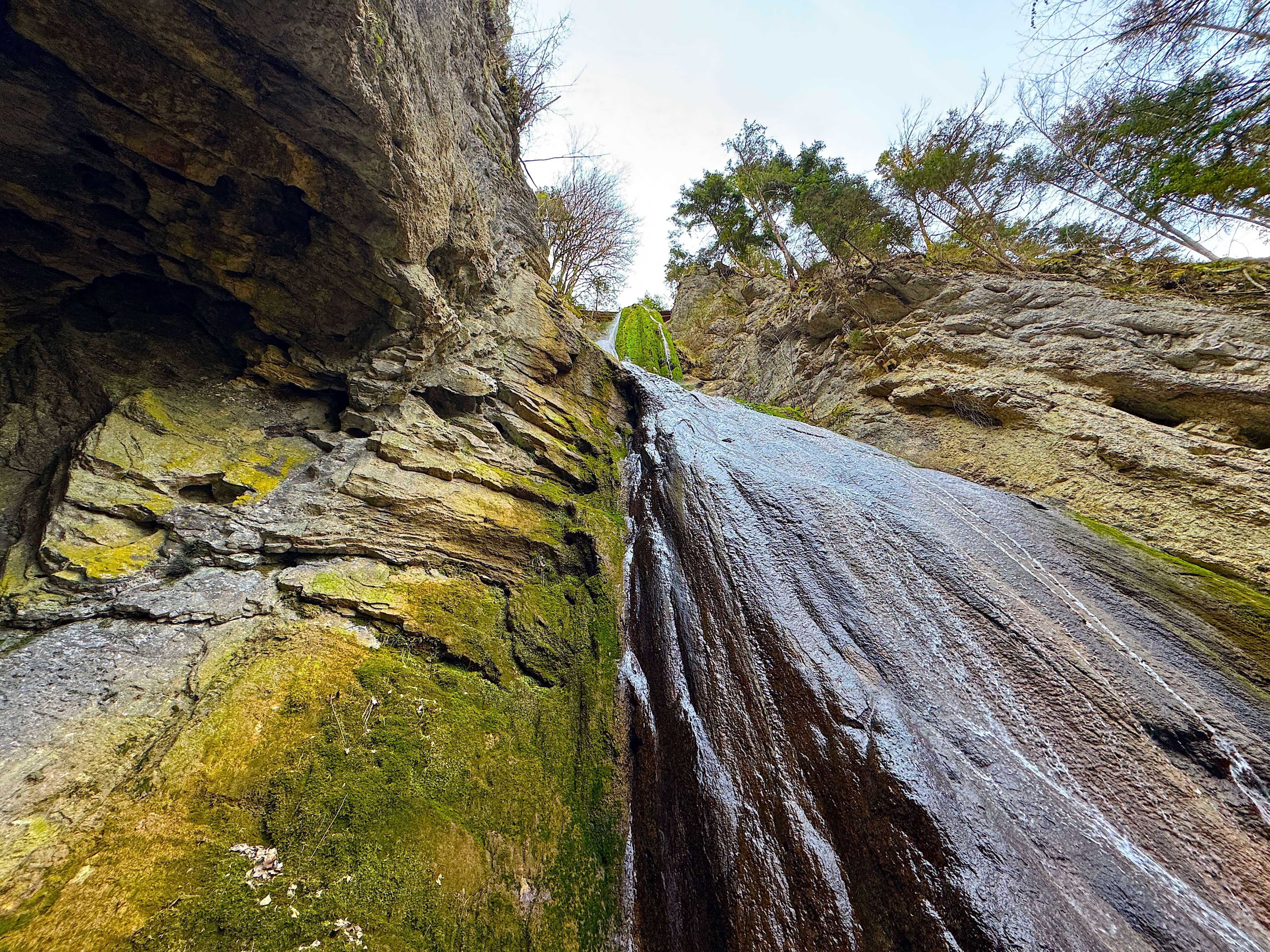 Vue aerienne des montagnes