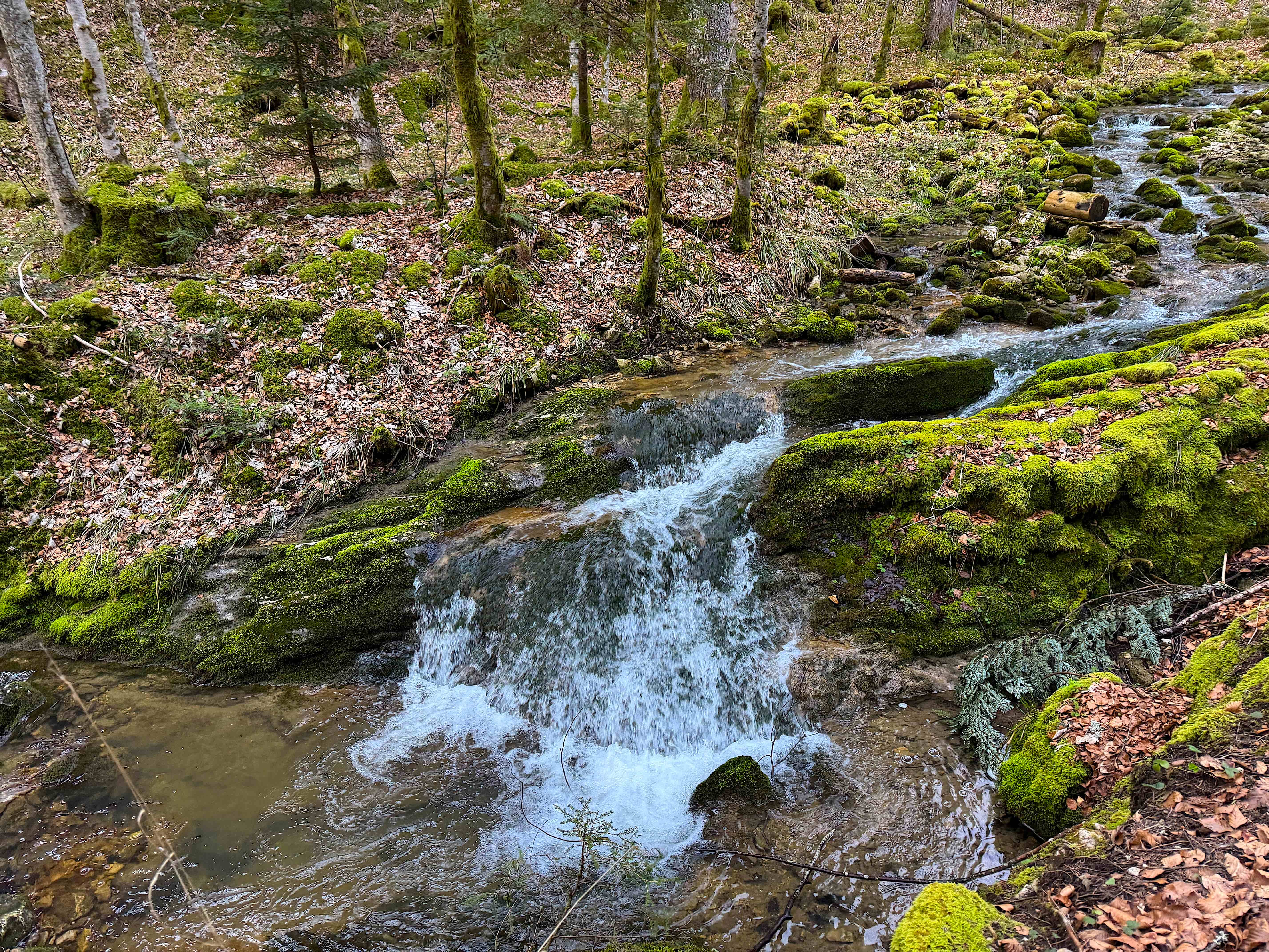 Vue aerienne des montagnes
