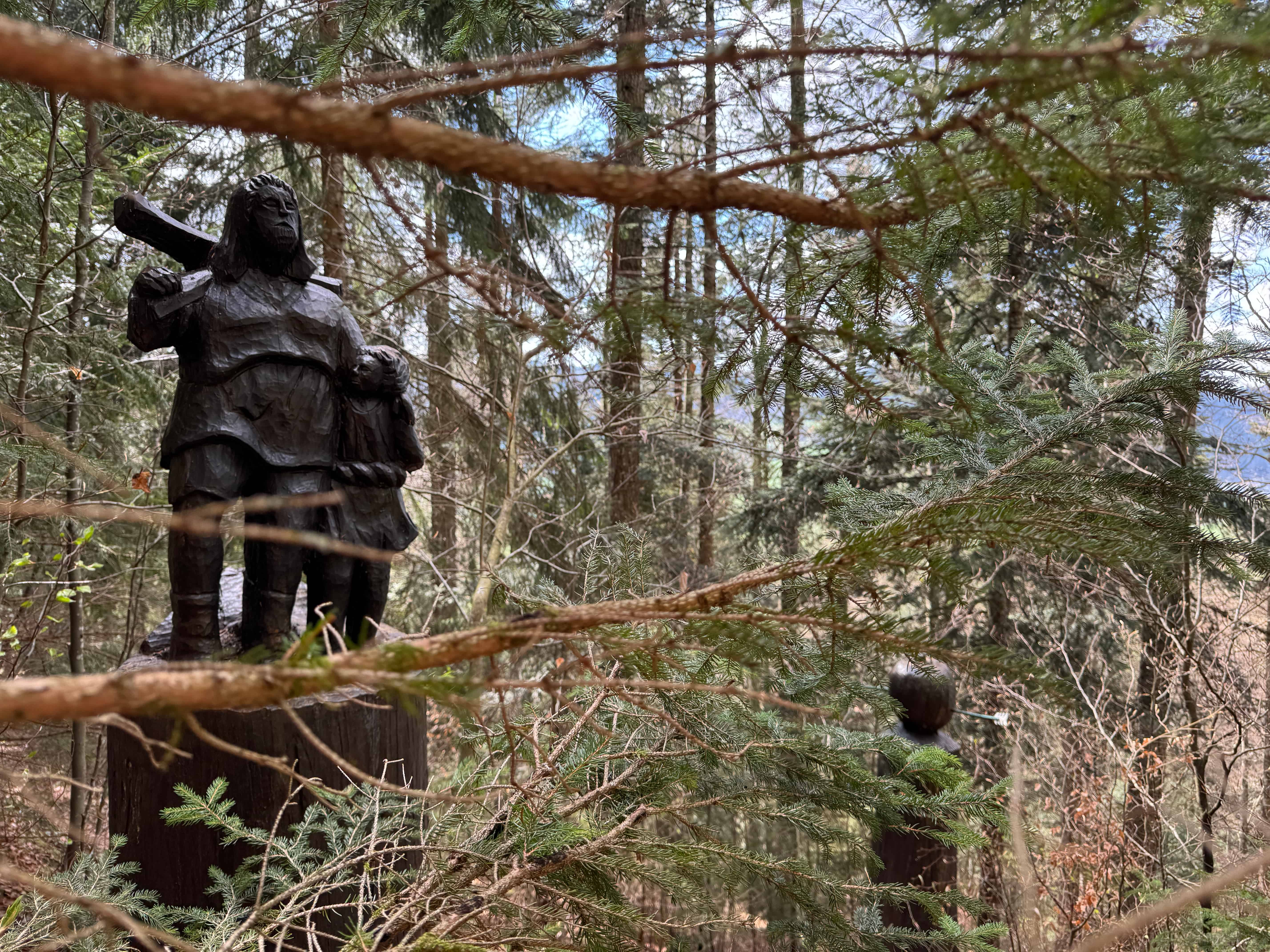Vue aerienne des montagnes