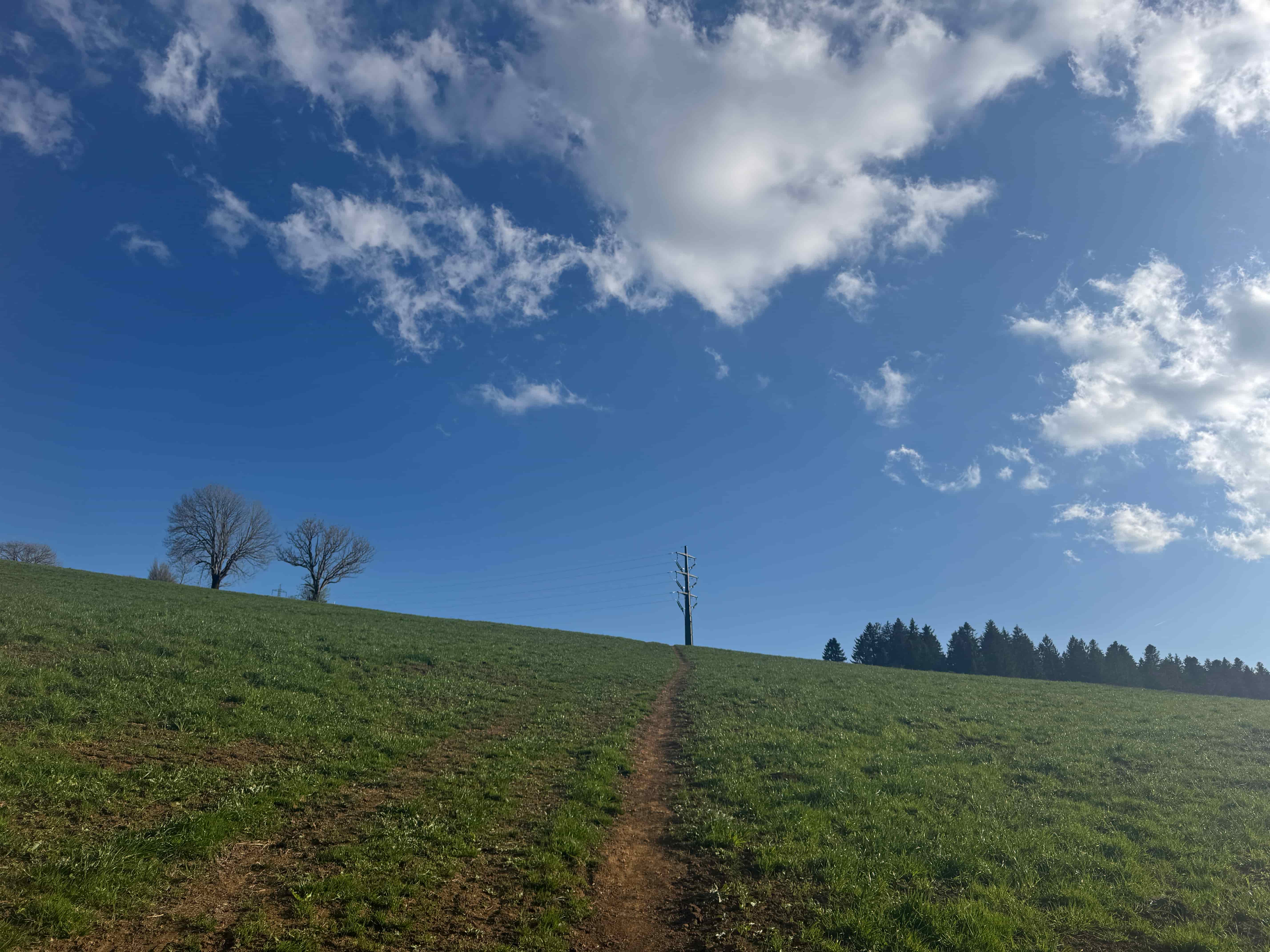 Vue aerienne des montagnes