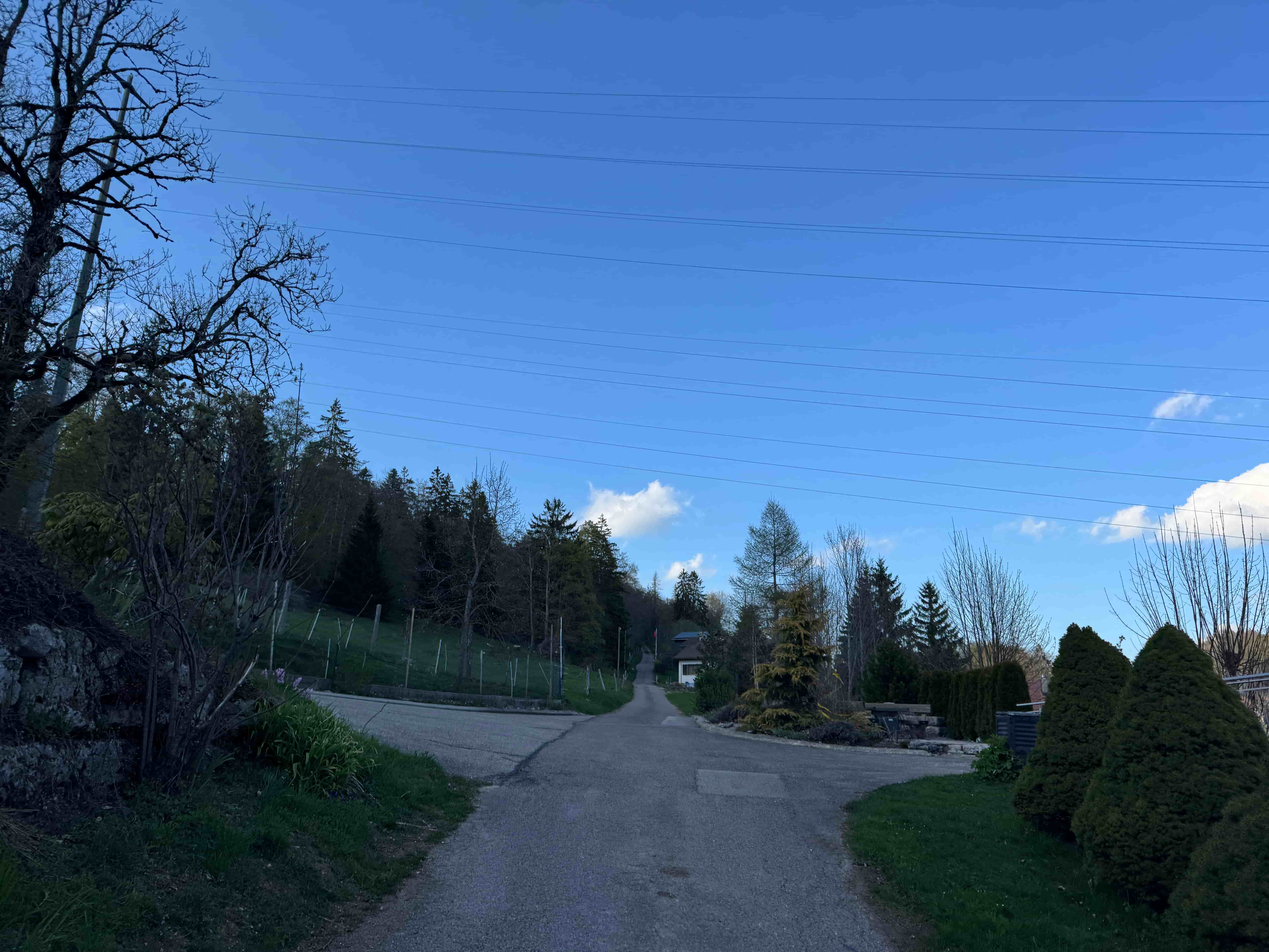 Vue aerienne des montagnes