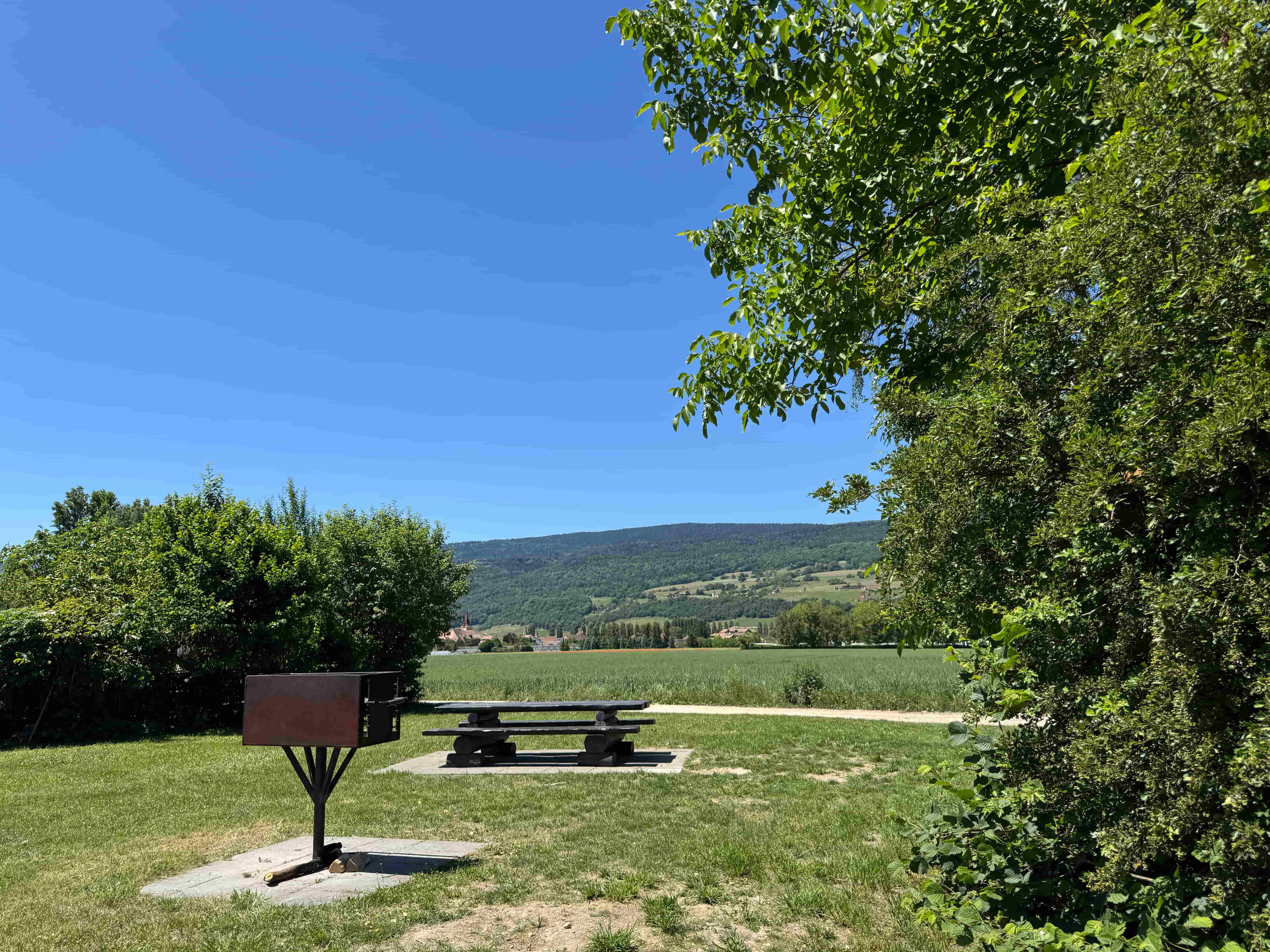 Vue aerienne des montagnes