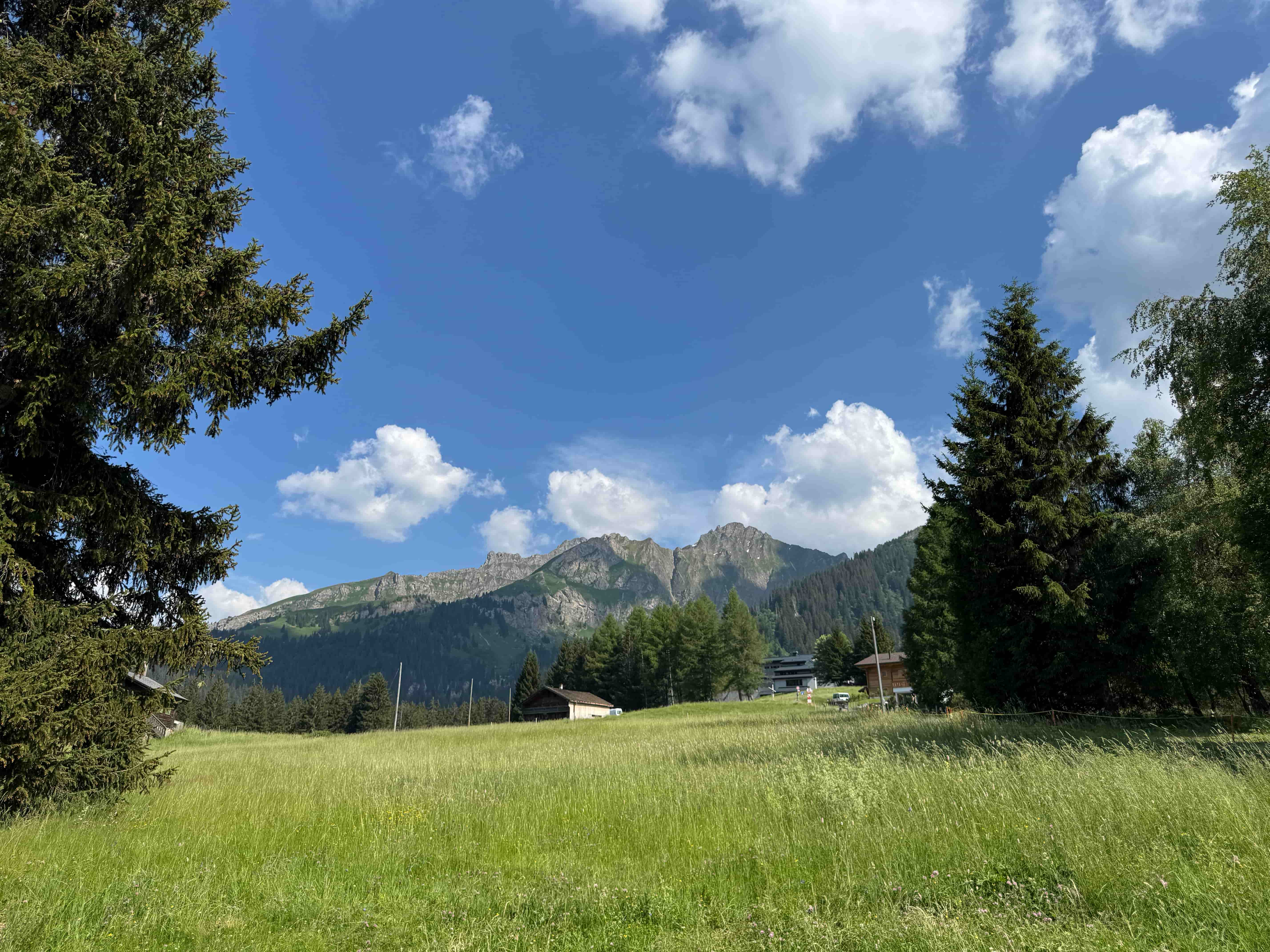 Vue aerienne des montagnes
