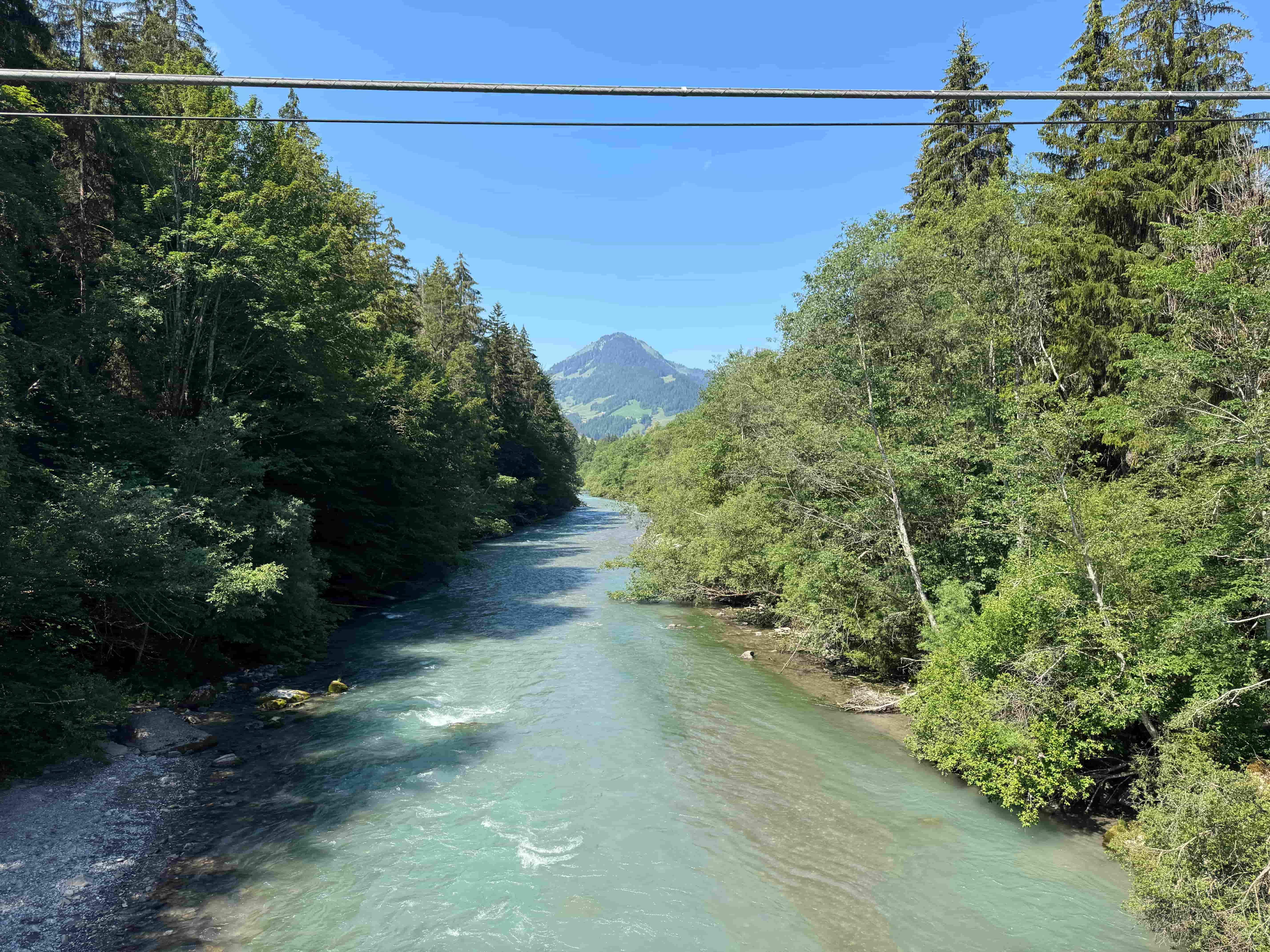 Vue aerienne des montagnes